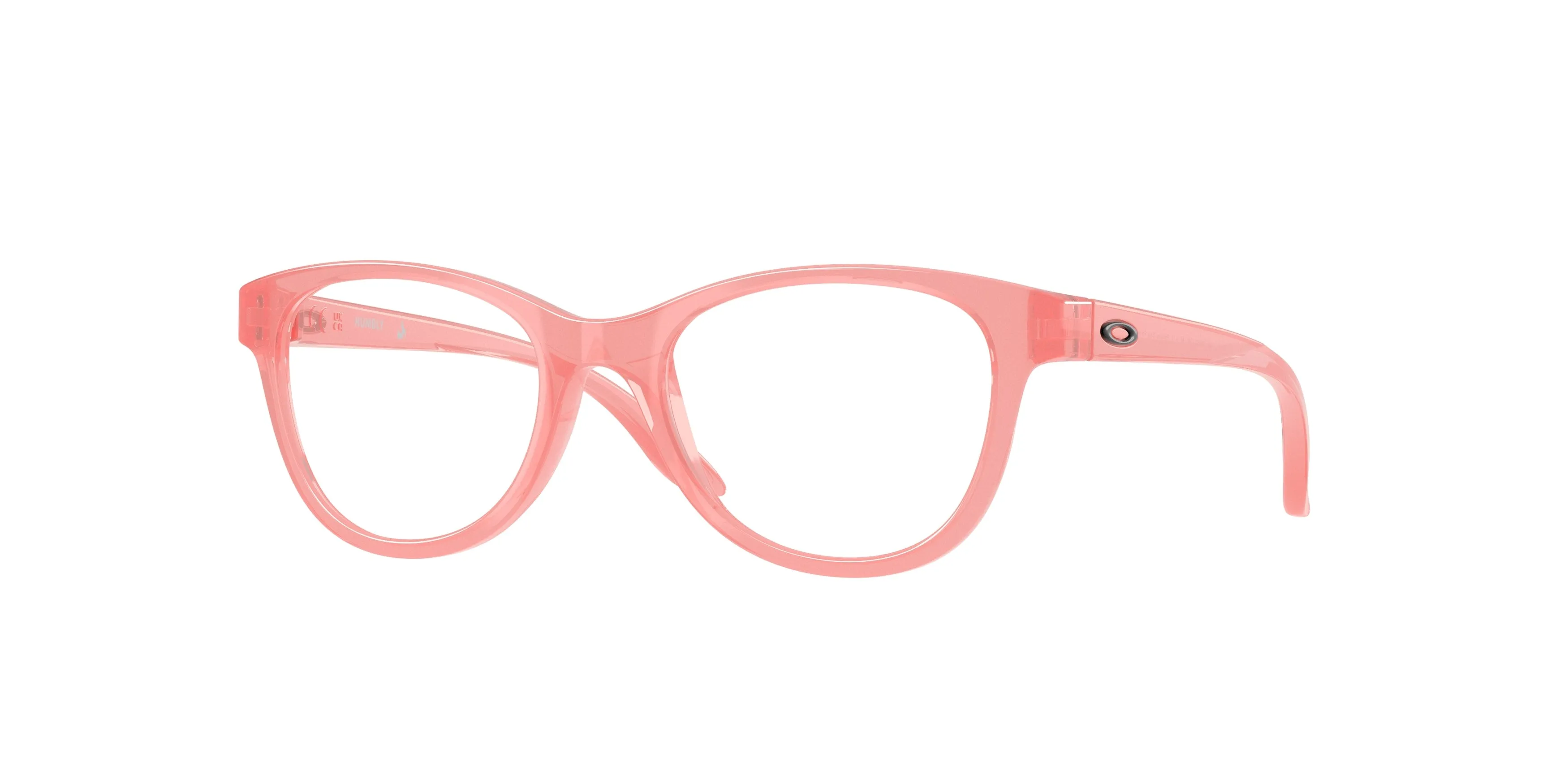 Oakley OY8022 HUMBLY 802207 Montature da vista bambino O_Matter Rosa Trasparente Rotonda Normale - immagine 1