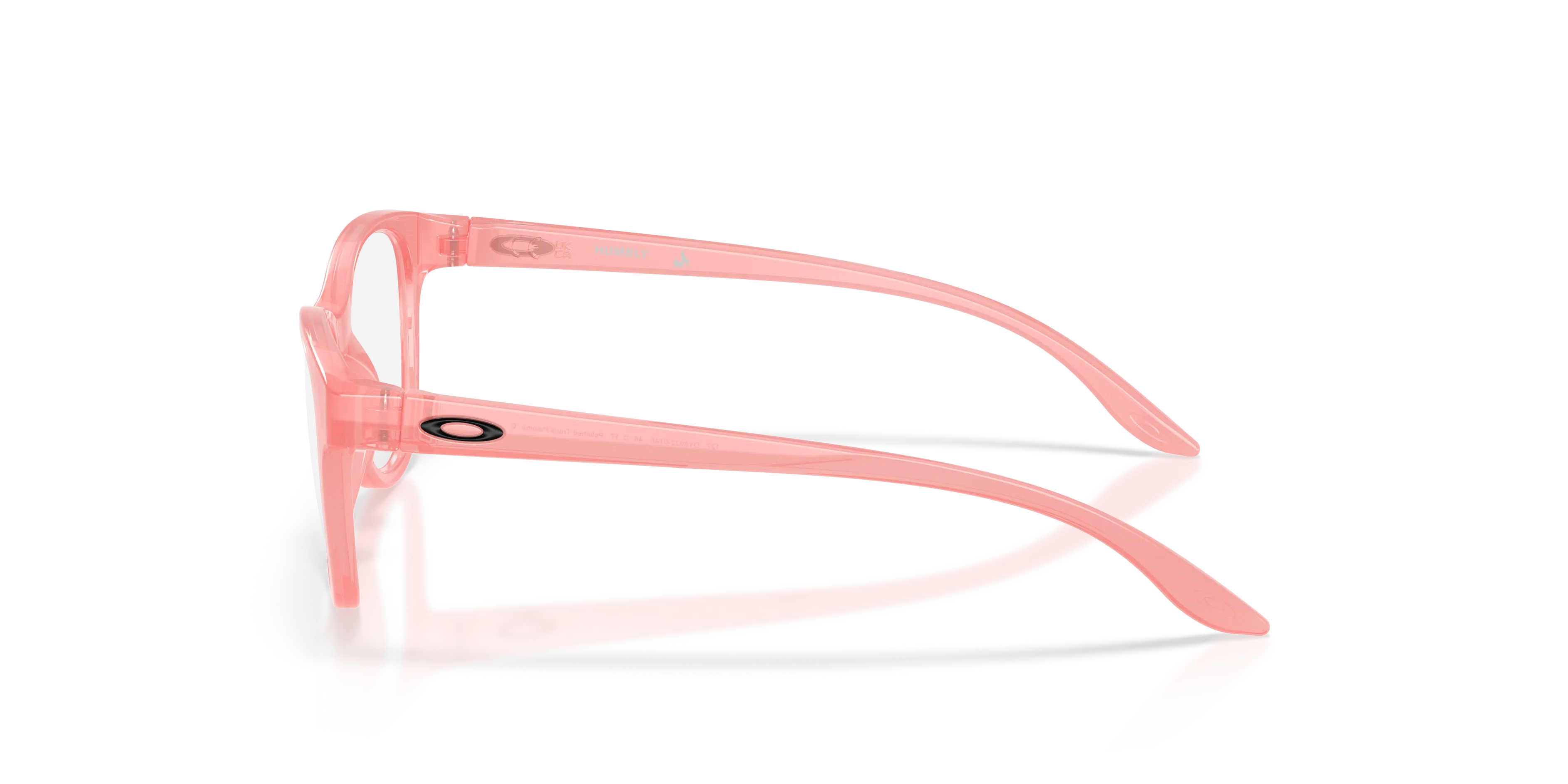 Oakley OY8022 HUMBLY 802207 Montature da vista bambino O_Matter Rosa Trasparente Rotonda Normale - immagine 4