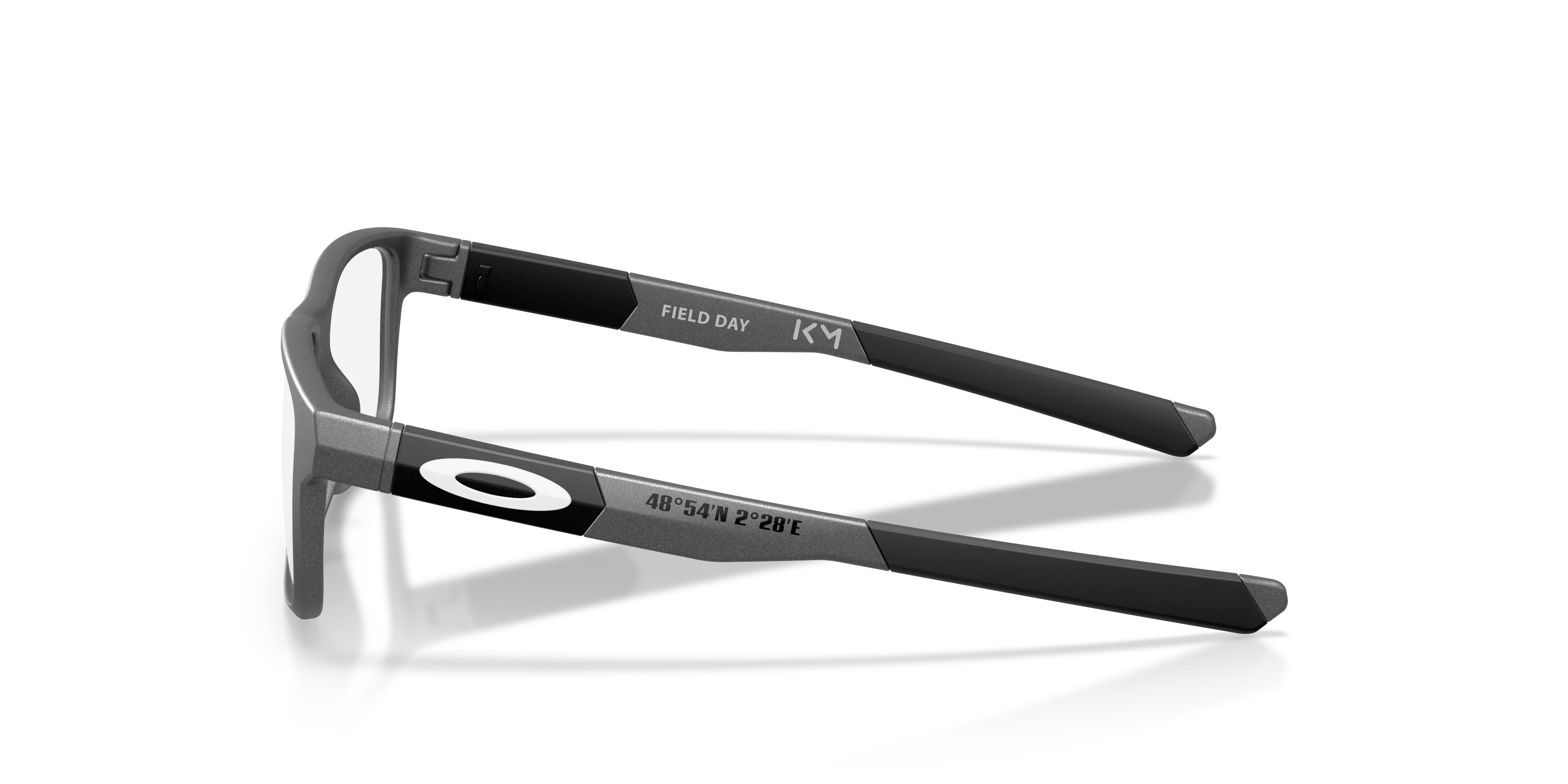 Oakley OY8007 FIELD DAY 800714 Montature da vista bambino O_Matter Grigio Trasparente Squadrata Normale - immagine 4