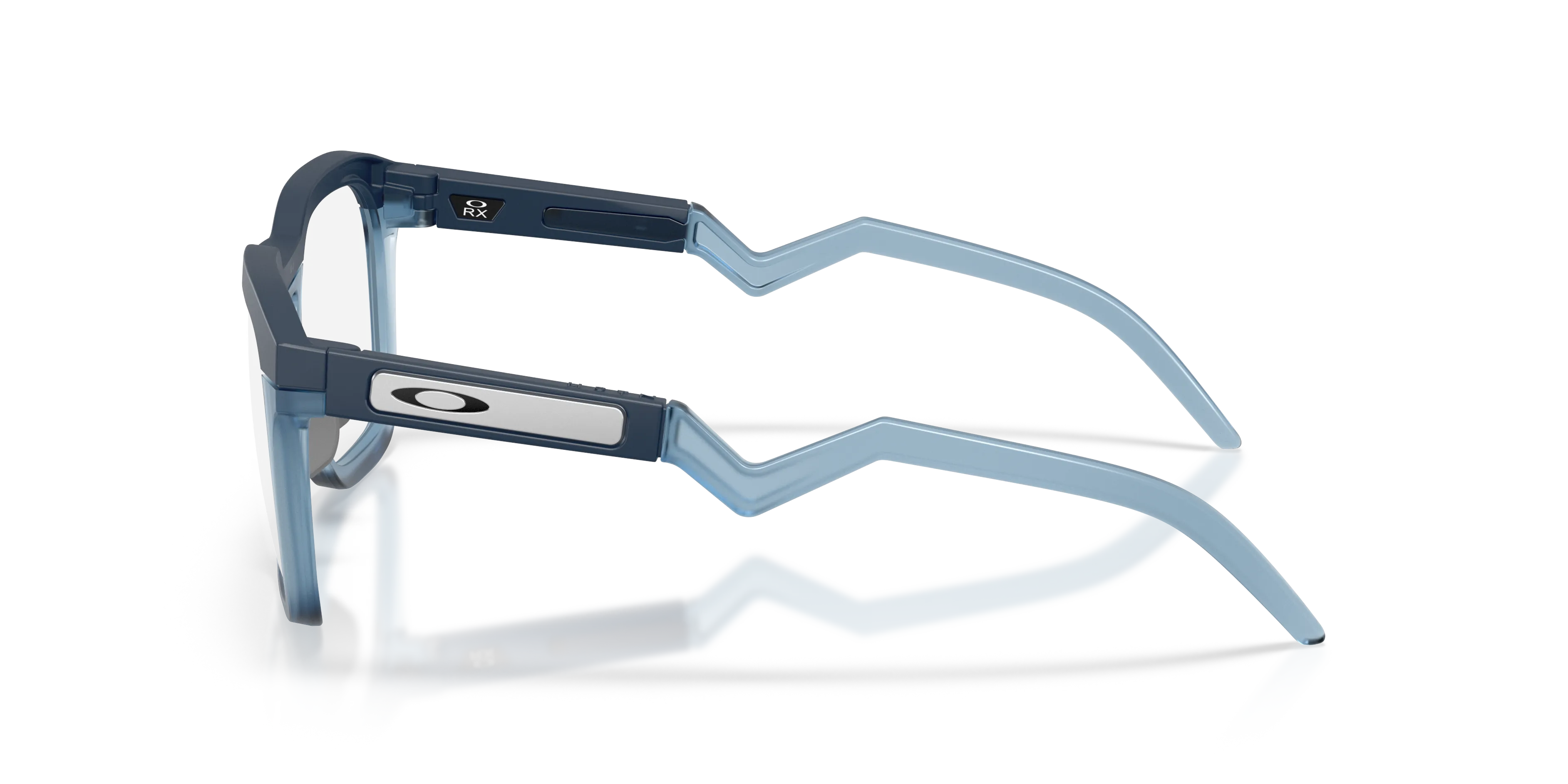 Oakley OX8208 HSTN SQ RX 820805 Montature da vista O_Matter Blu Trasparente Squadrata Normale - immagine 4