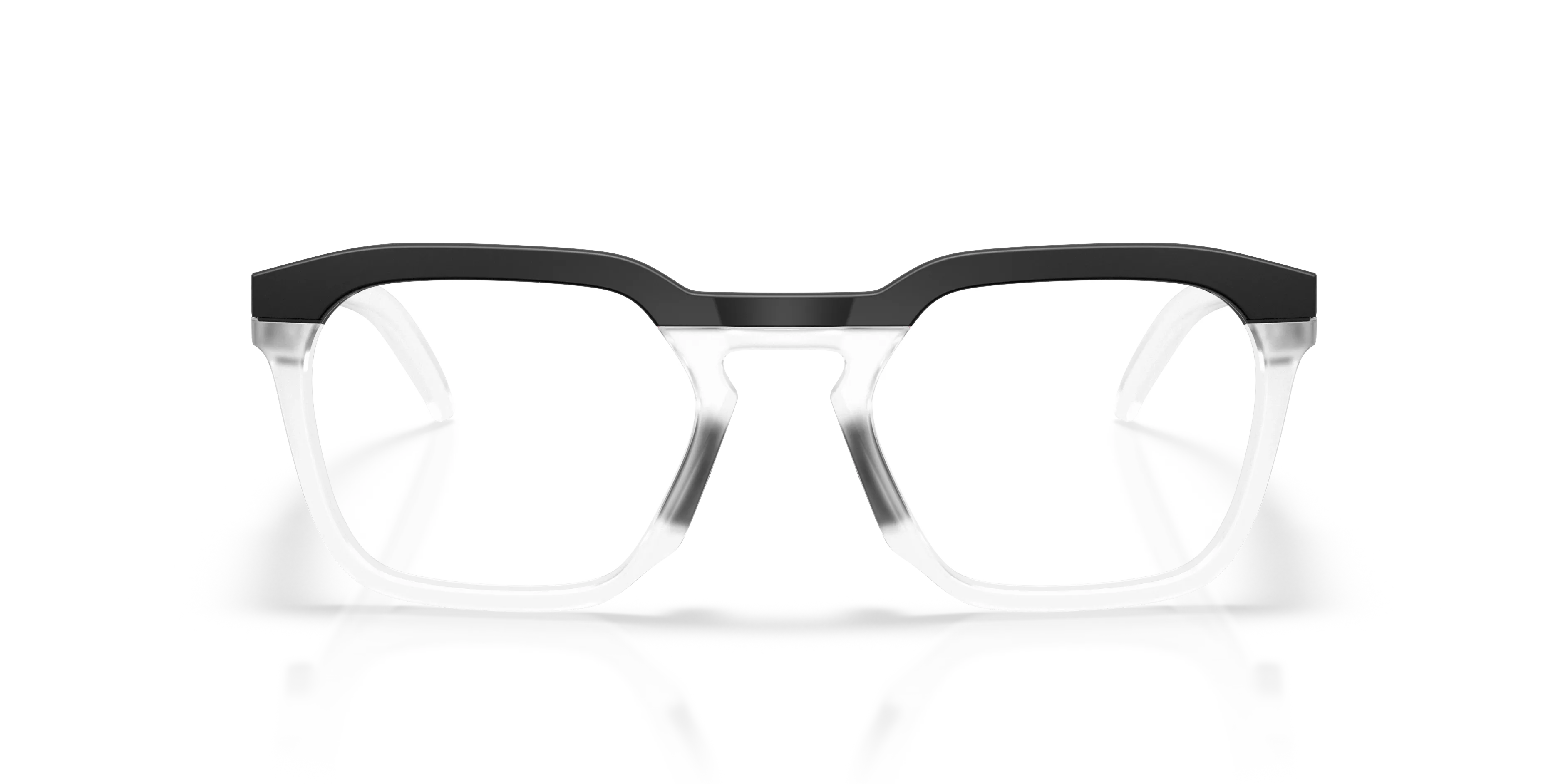 Oakley OX8208 HSTN SQ RX 820804 Montature da vista O_Matter Nero Trasparente Squadrata Normale - immagine 3