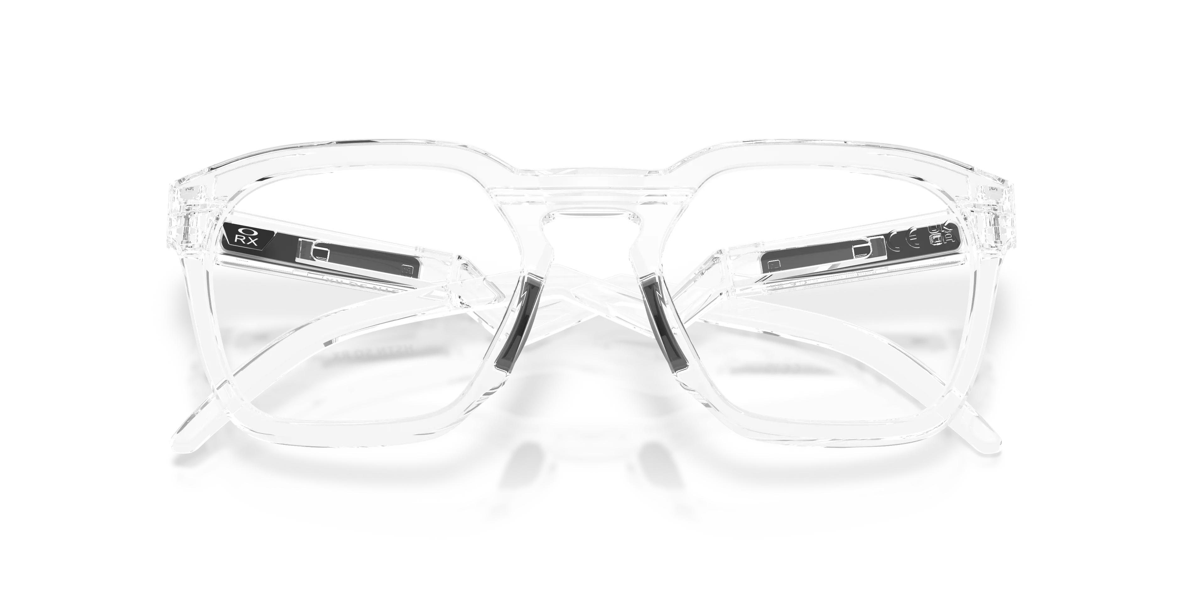 Oakley OX8208 HSTN SQ RX 820802 Montature da vista O_Matter Trasparente Trasparente Squadrata Normale - immagine 2