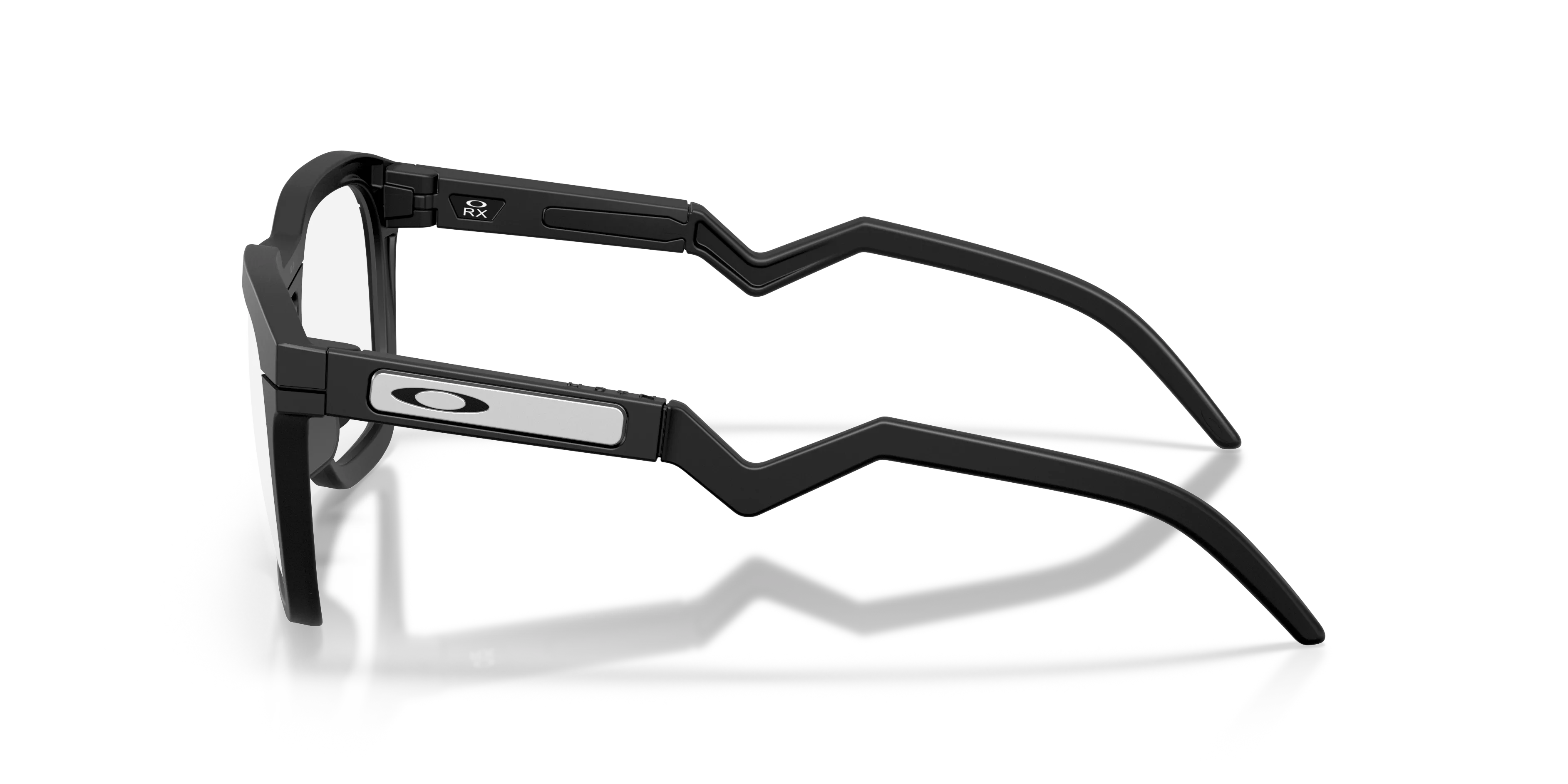 Oakley OX8208 HSTN SQ RX 820801 Montature da vista O_Matter Nero Trasparente Squadrata Normale - immagine 4
