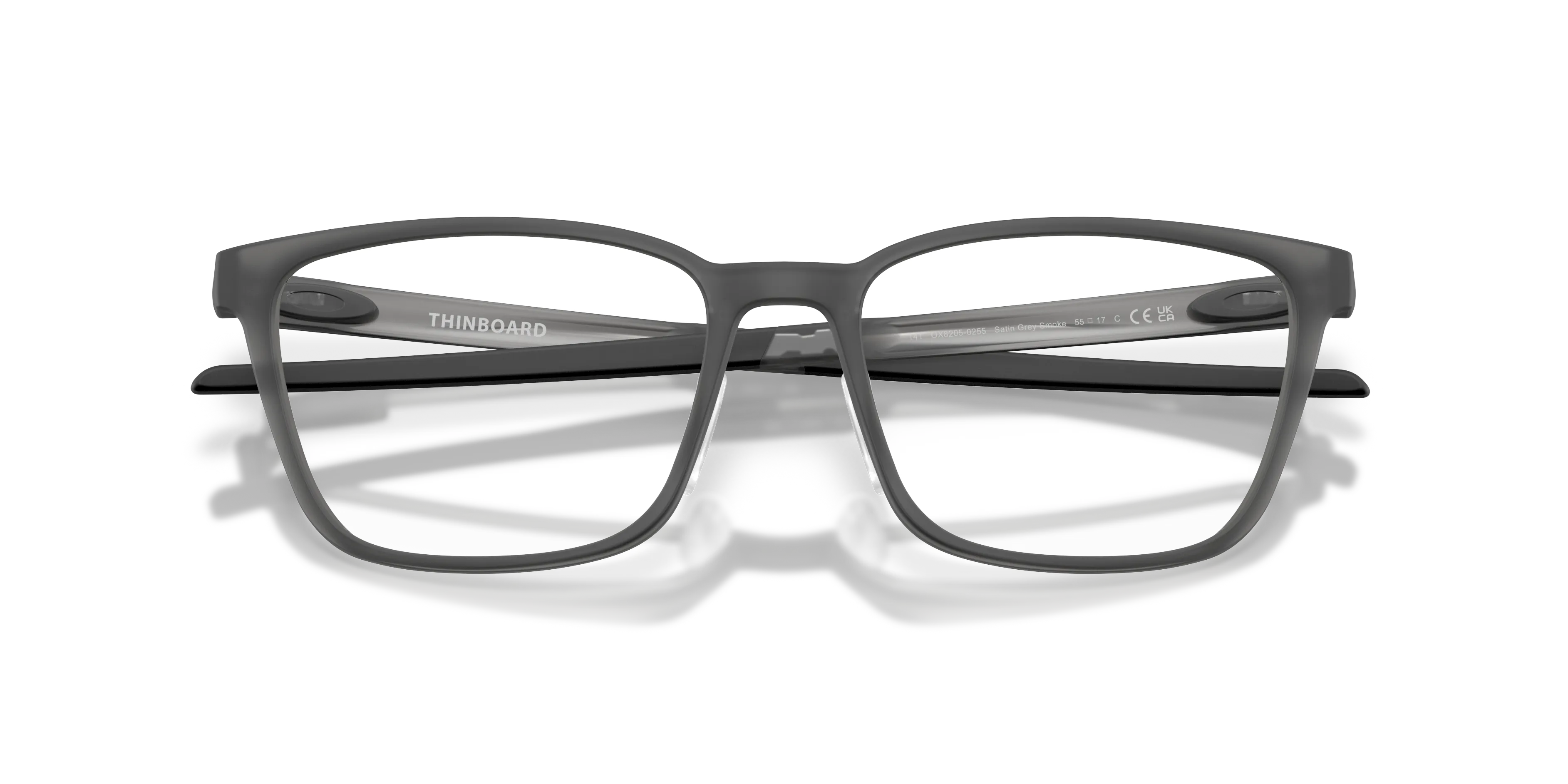 Oakley OX8205 THINBOARD 820502 Montature da vista O_Matter Grigio Trasparente Squadrata Normale - immagine 2