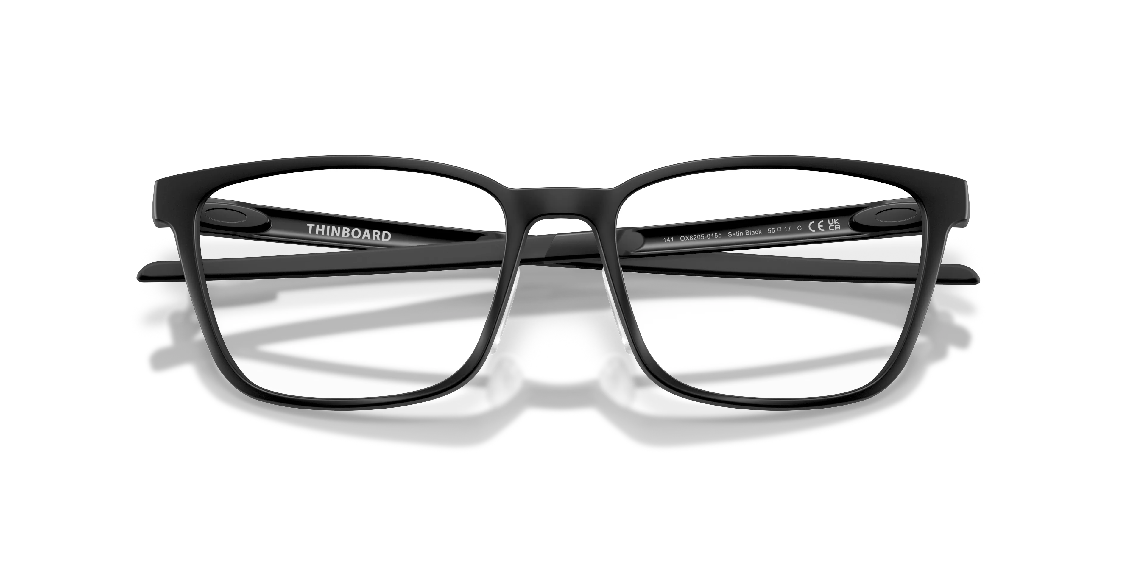 Oakley OX8205 THINBOARD 820501 Montature da vista O_Matter Nero Trasparente Squadrata Normale - immagine 2