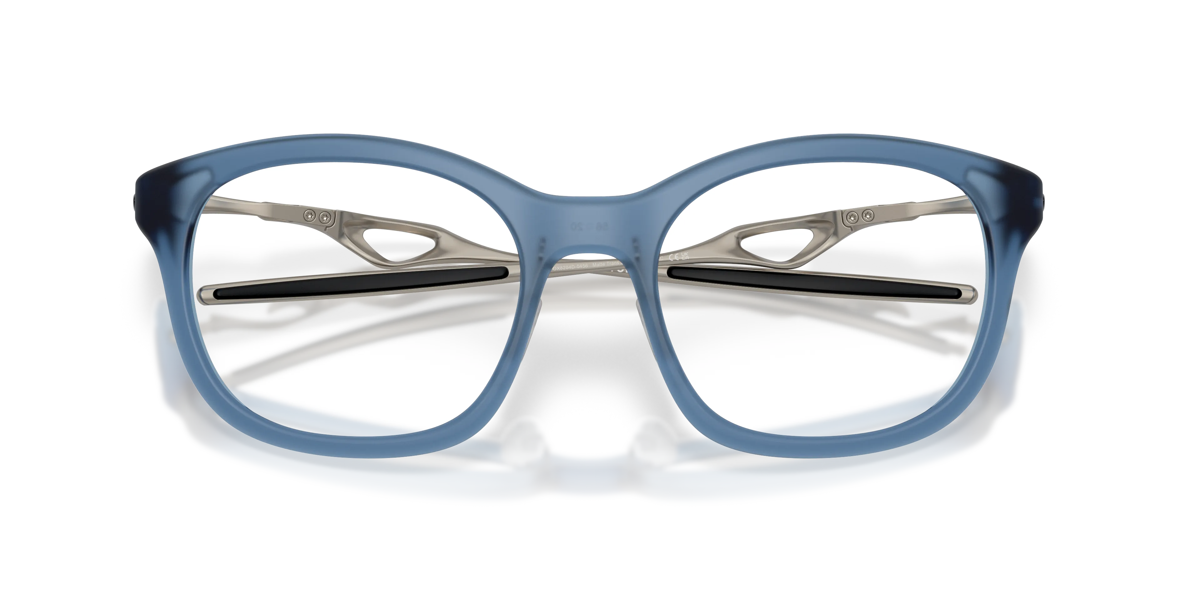 Oakley OX8204D NEOTURE 820404 Montature da vista O_Matter Blu Trasparente Squadrata Normale - immagine 2