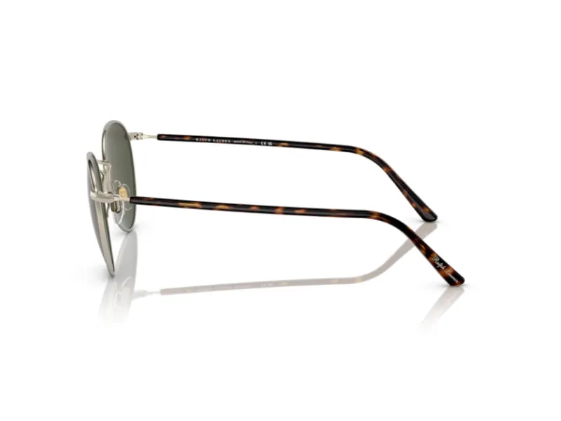 Ralph Lauren RL7076 931631 Occhiali da sole Metallo Oro Verde Pantos Normale - immagine 4