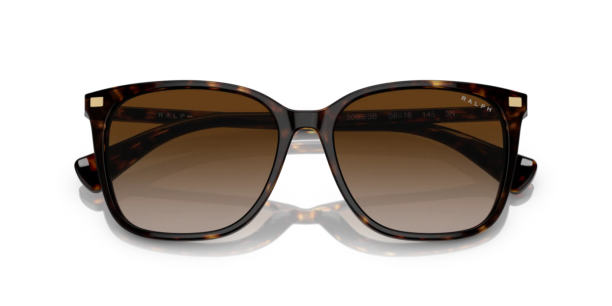 Ralph Lauren RA5293 VVCV 50033B Occhiali da sole Acetato Tartaruga Marrone Squadrata Normale Sfumato - immagine 2