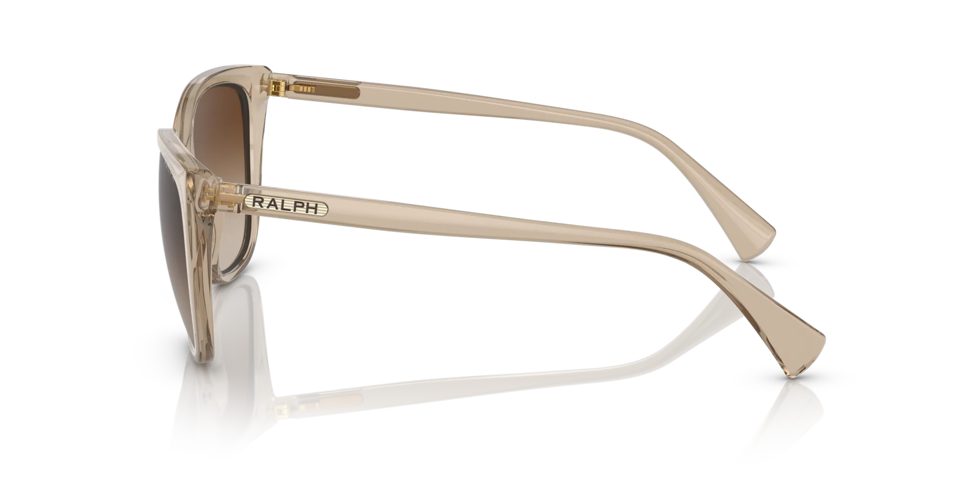 Ralph Lauren RA5274 580213 Occhiali da sole Iniettato Marrone Marrone Farfalla Normale Sfumato - immagine 4