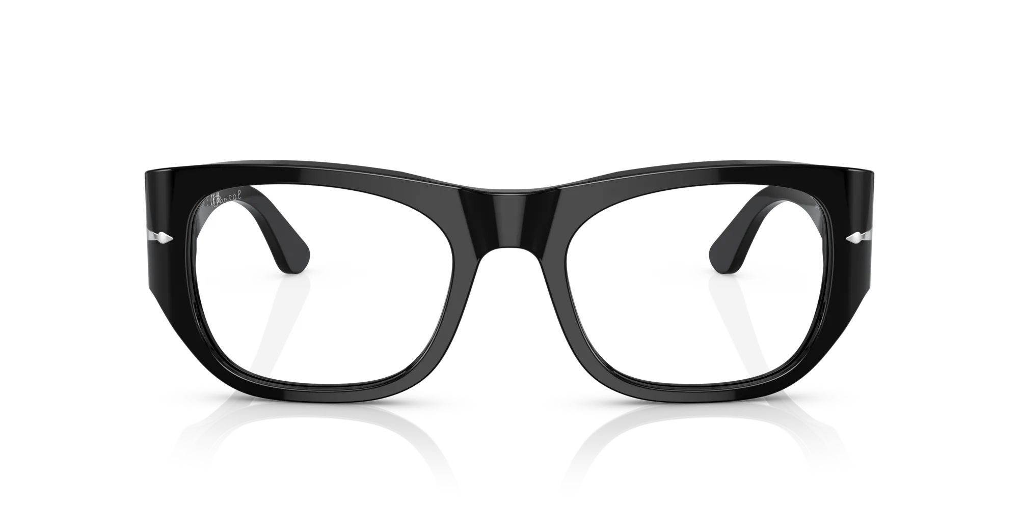 Persol PO3308S 95/GH Occhiali da sole Acetato Nero Grigio Squadrata Fotocromatiche Fotocromatico - immagine 3
