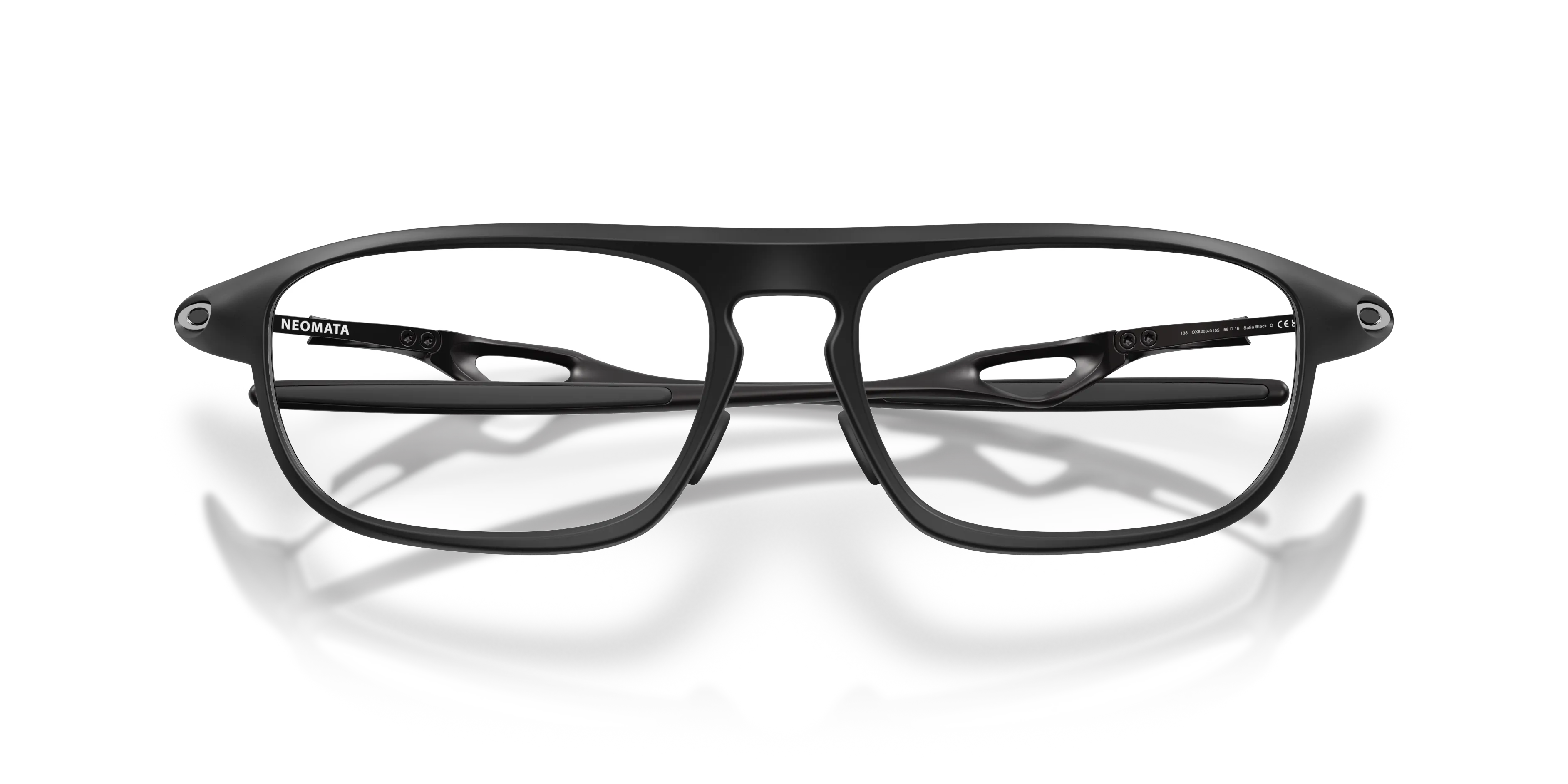Oakley OX8203 NEOMATA 820301 Montature da vista O_Matter Nero Trasparente Squadrata Normale - immagine 2