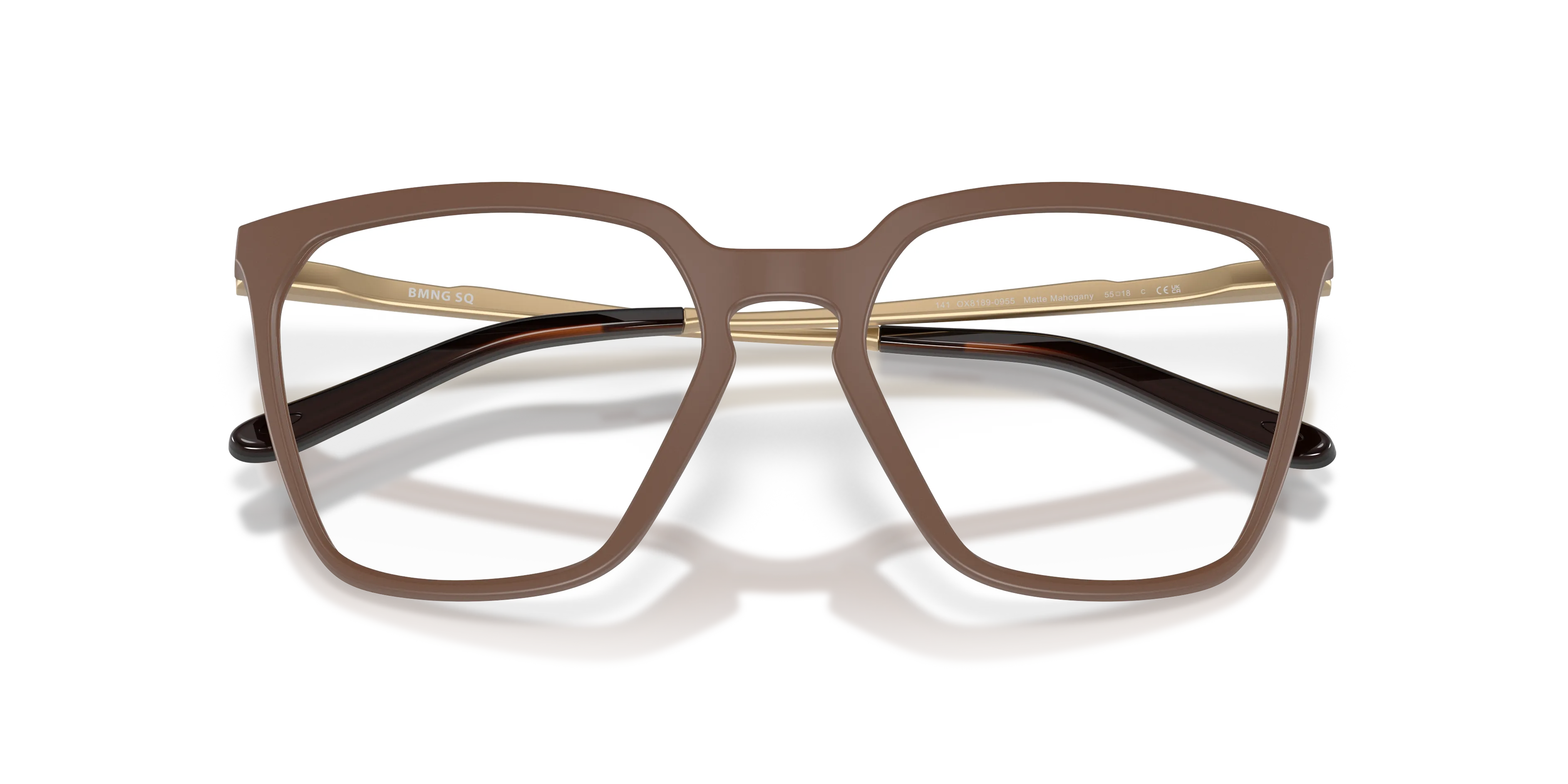 Oakley OX8189 BMNG SQ 818909 Montature da vista O_Matter Viola Trasparente Squadrata Normale - immagine 2