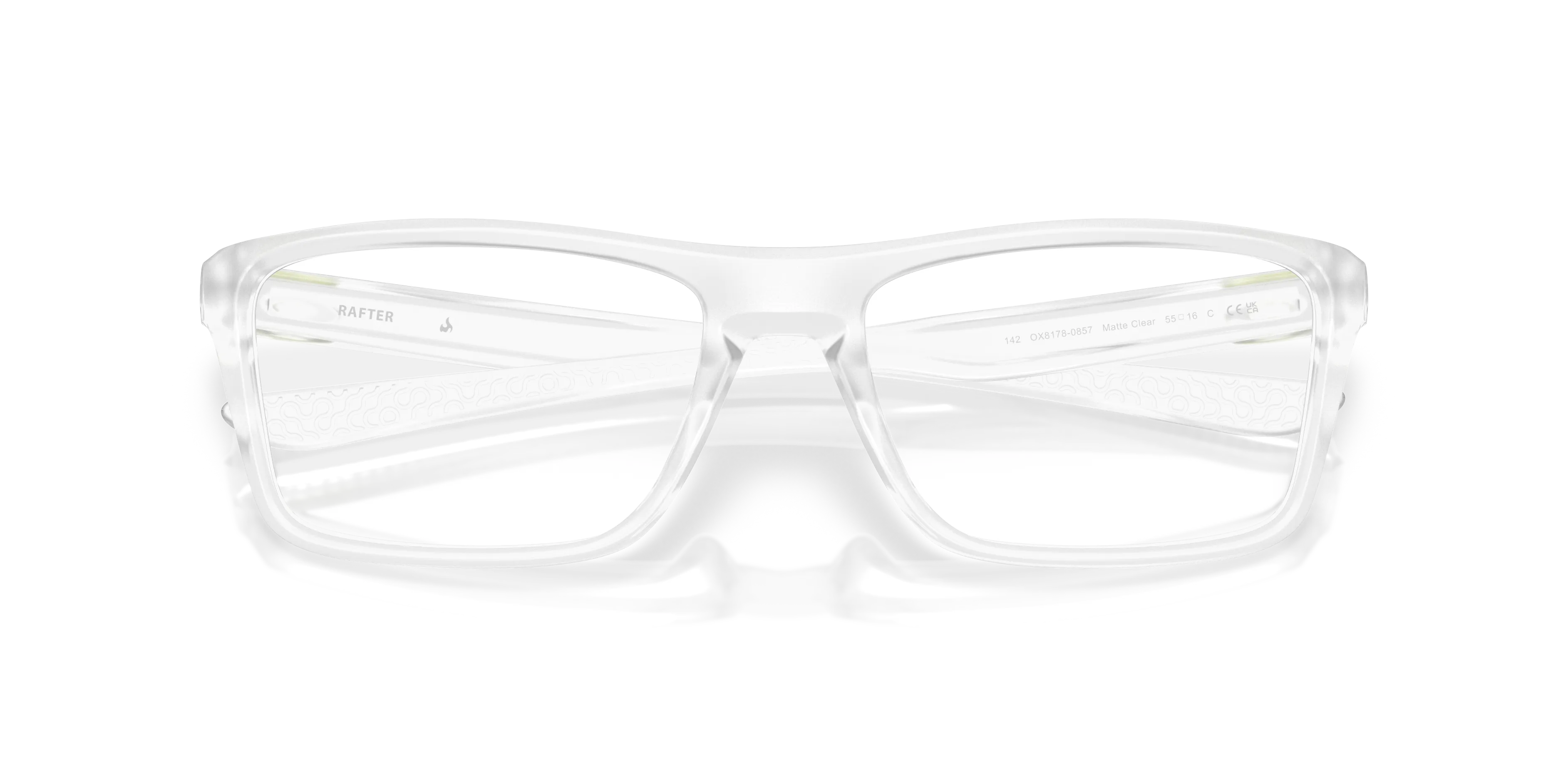 Oakley OX8178 RAFTER 817808 Montature da vista O_Matter Trasparente Trasparente Squadrata Normale - immagine 2
