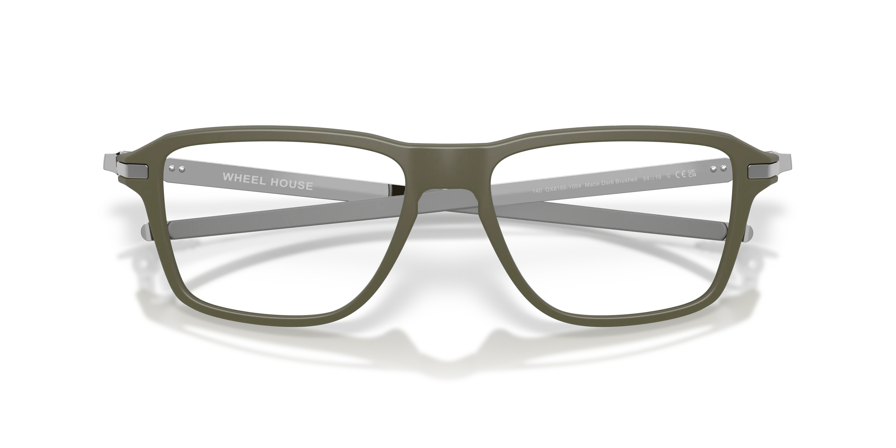 Oakley OX8166 WHEEL HOUSE 816610 Montature da vista O_Matter Nero Trasparente Squadrata Normale - immagine 2