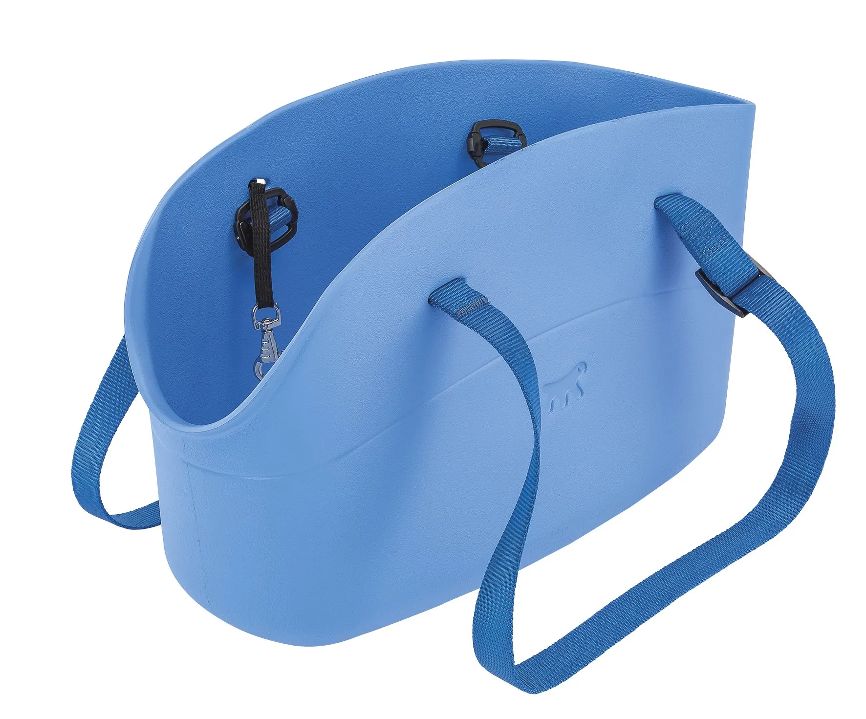 Ferplast Borsa per Trasporto di Cani, Lavabile, Manici Regolabili, Cinghiolo di Sicurezza Incluso, Morbida Plastica Gommata, Tortora, Estate: Senza Rivestimento, Media, Beige (Tortora) - immagine 1