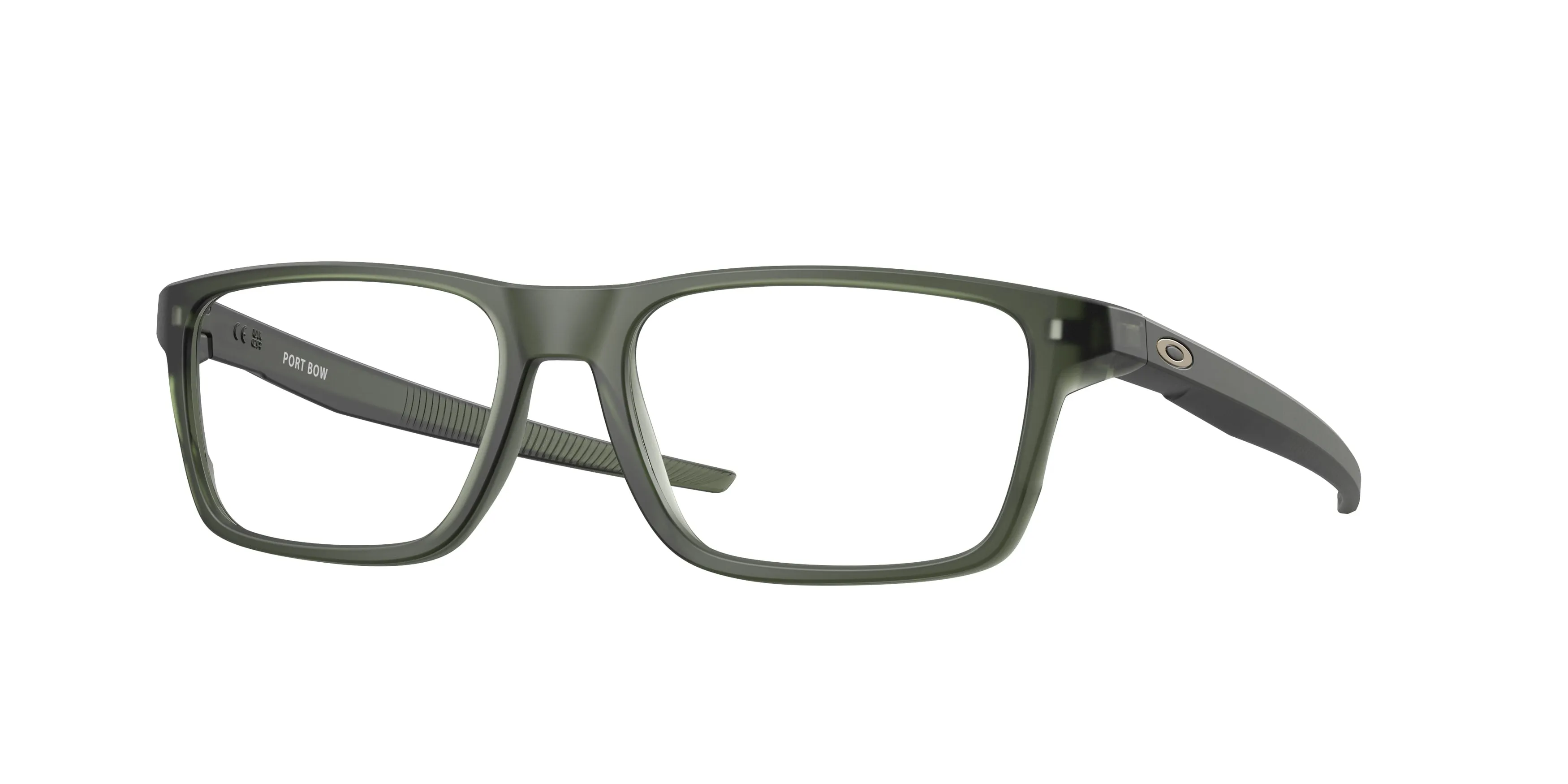 Oakley OX8164 PORT BOW 816411 Montature da vista O_Matter Verde Trasparente Squadrata Normale - immagine 1