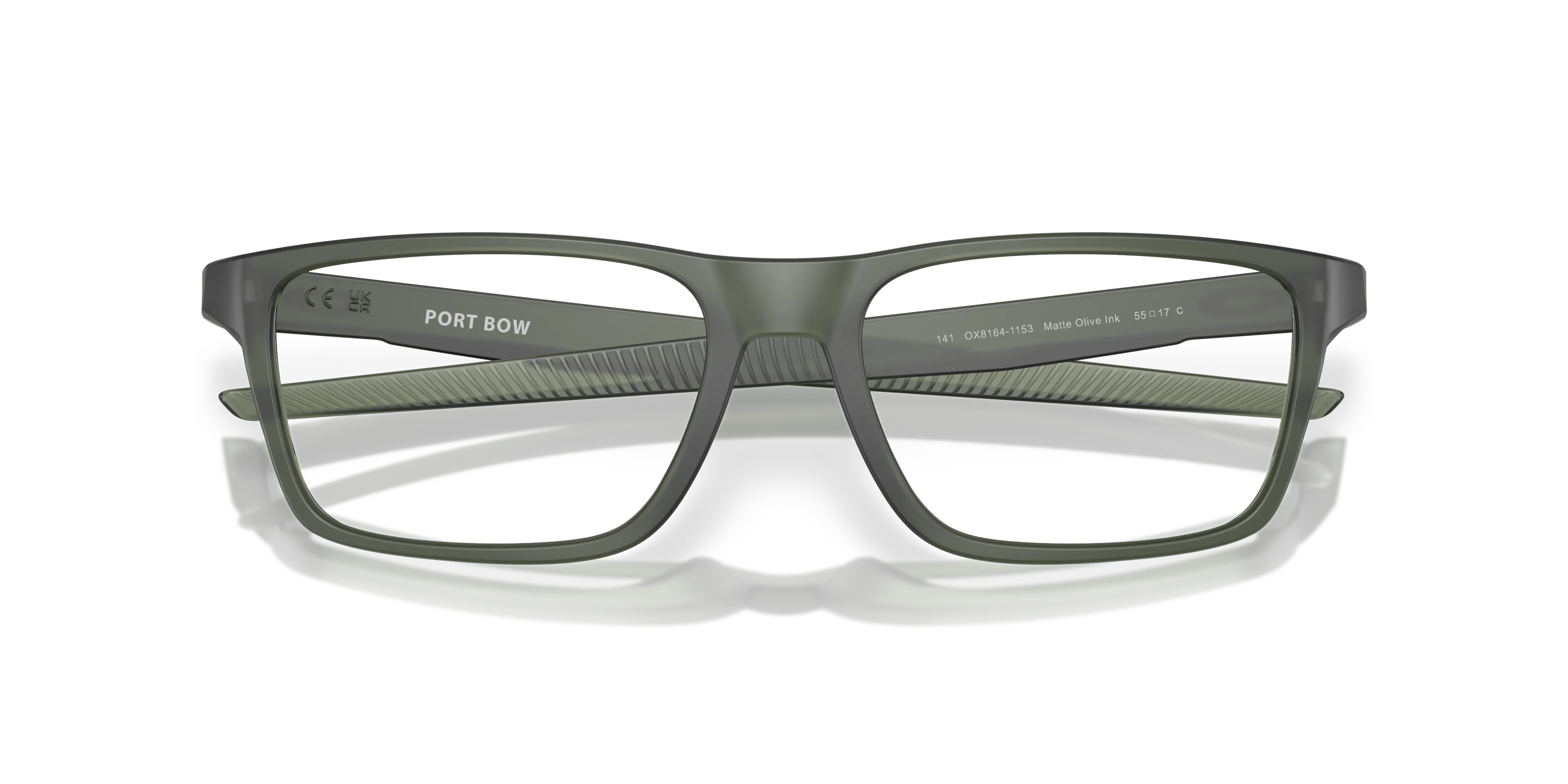 Oakley OX8164 PORT BOW 816411 Montature da vista O_Matter Verde Trasparente Squadrata Normale - immagine 2