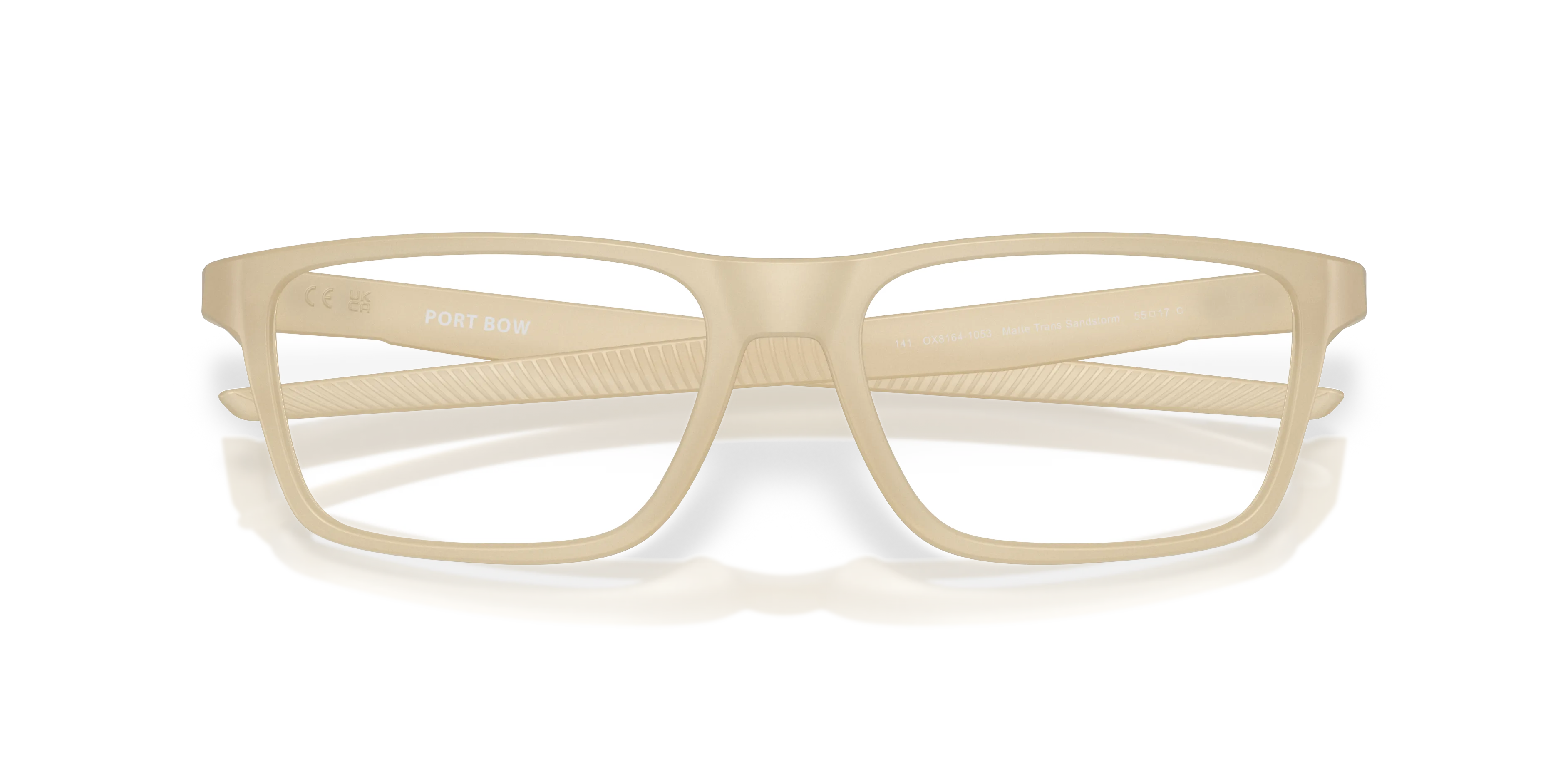 Oakley OX8164 PORT BOW 816410 Montature da vista O_Matter Marrone Trasparente Squadrata Normale - immagine 2