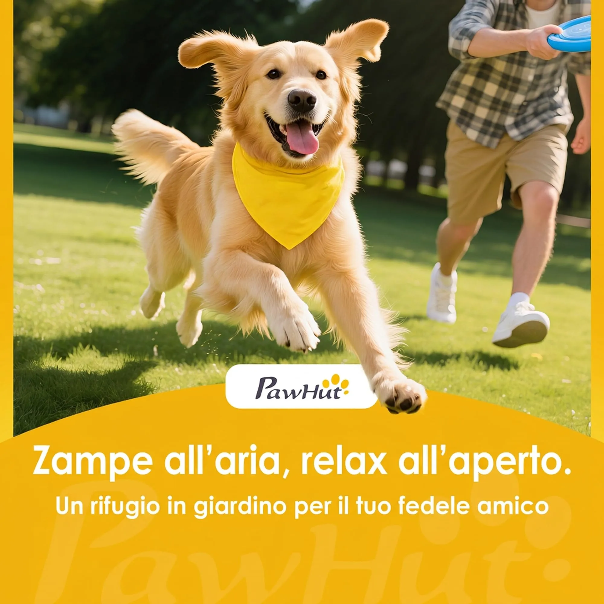 PawHut Passeggino per Cani Pieghevole Carrello per Animali Domestici Carrello Carrozzina Caffè 75 x 45 x 97cm - immagine 9