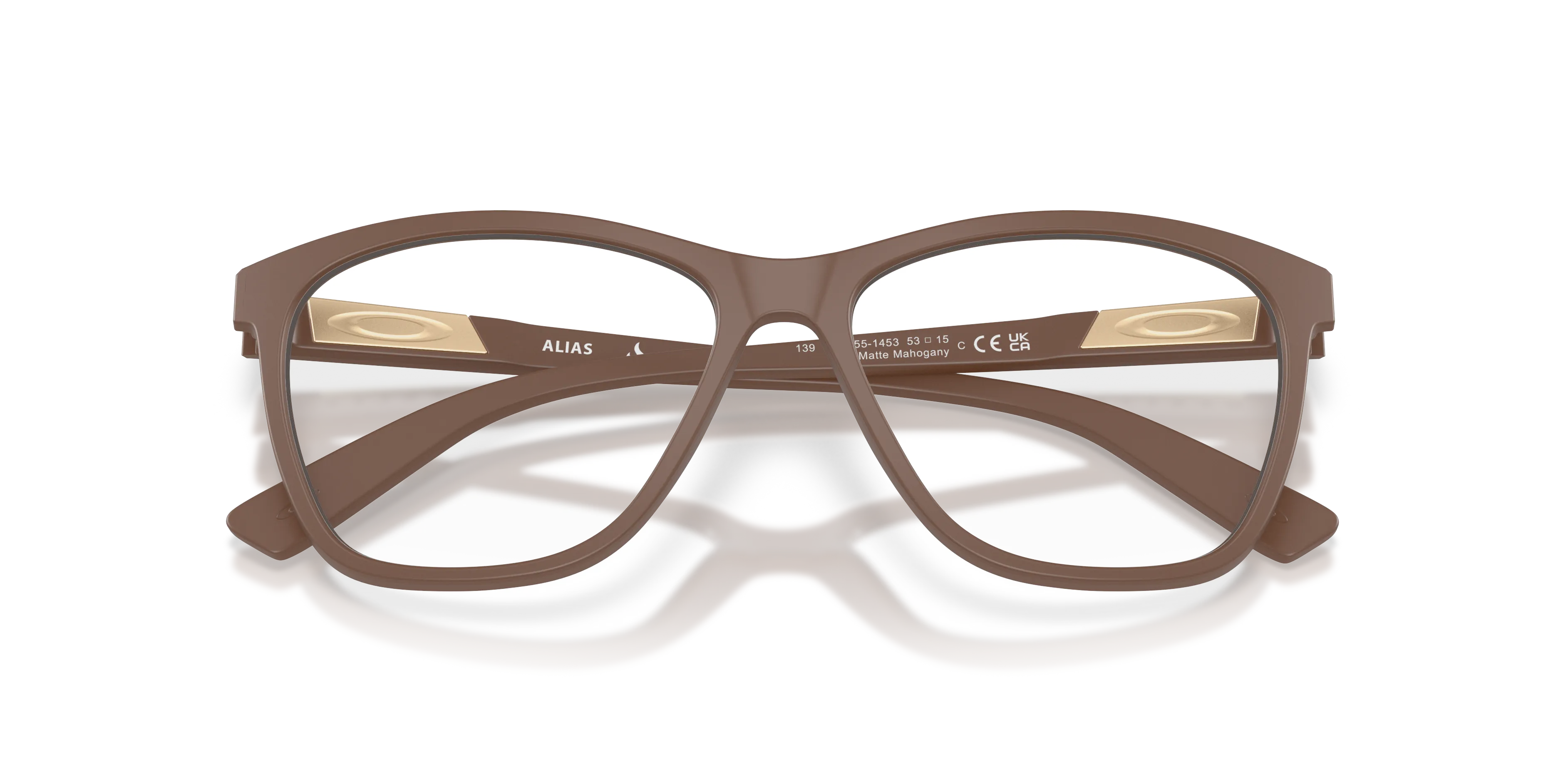 Oakley OX8155 ALIAS 815514 Montature da vista O_Matter Viola Trasparente Rotonda Normale - immagine 2