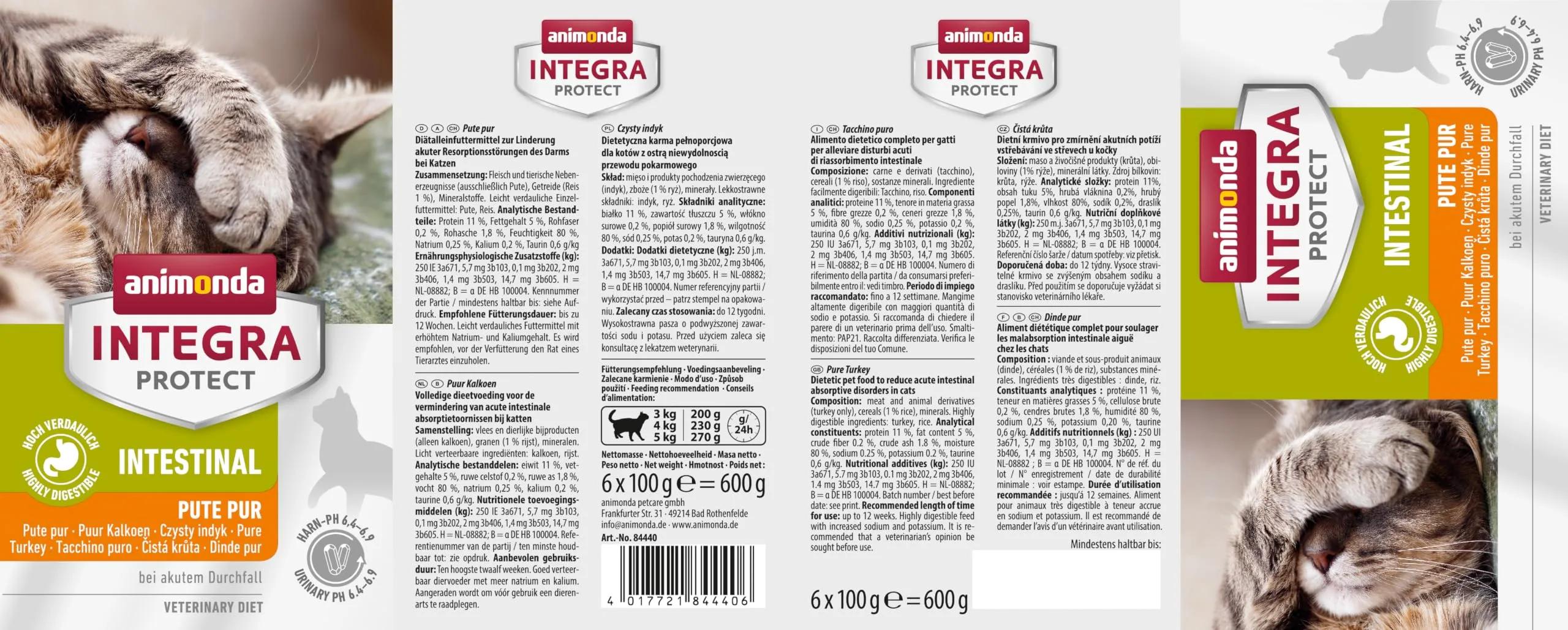 animonda Integra Protect Intestinal Tacchino Puro (6x 100g) - immagine 5