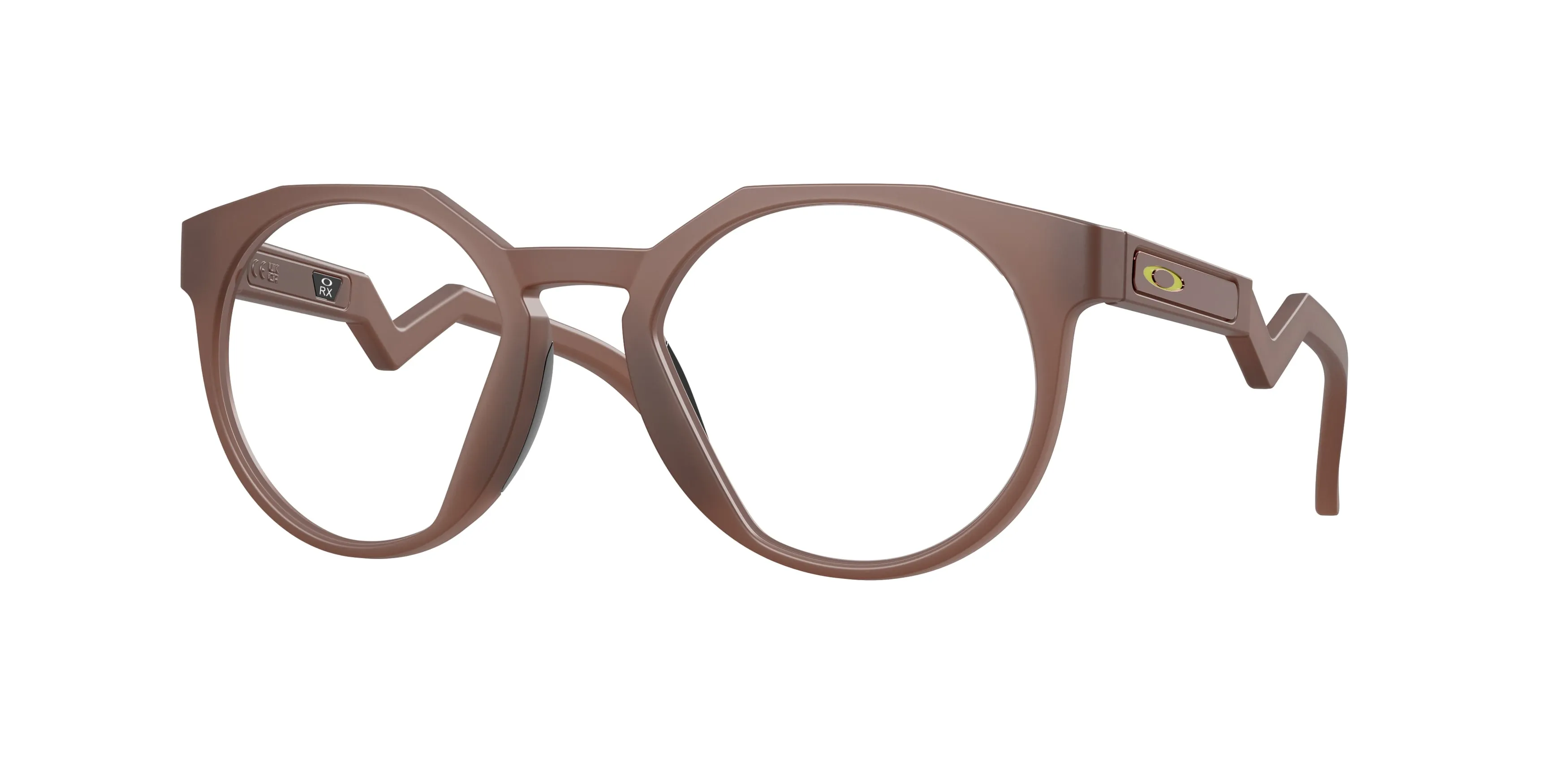 Oakley OX8139 HSTN RX 813911 Montature da vista O_Matter Rosso Trasparente Rotonda Normale - immagine 1