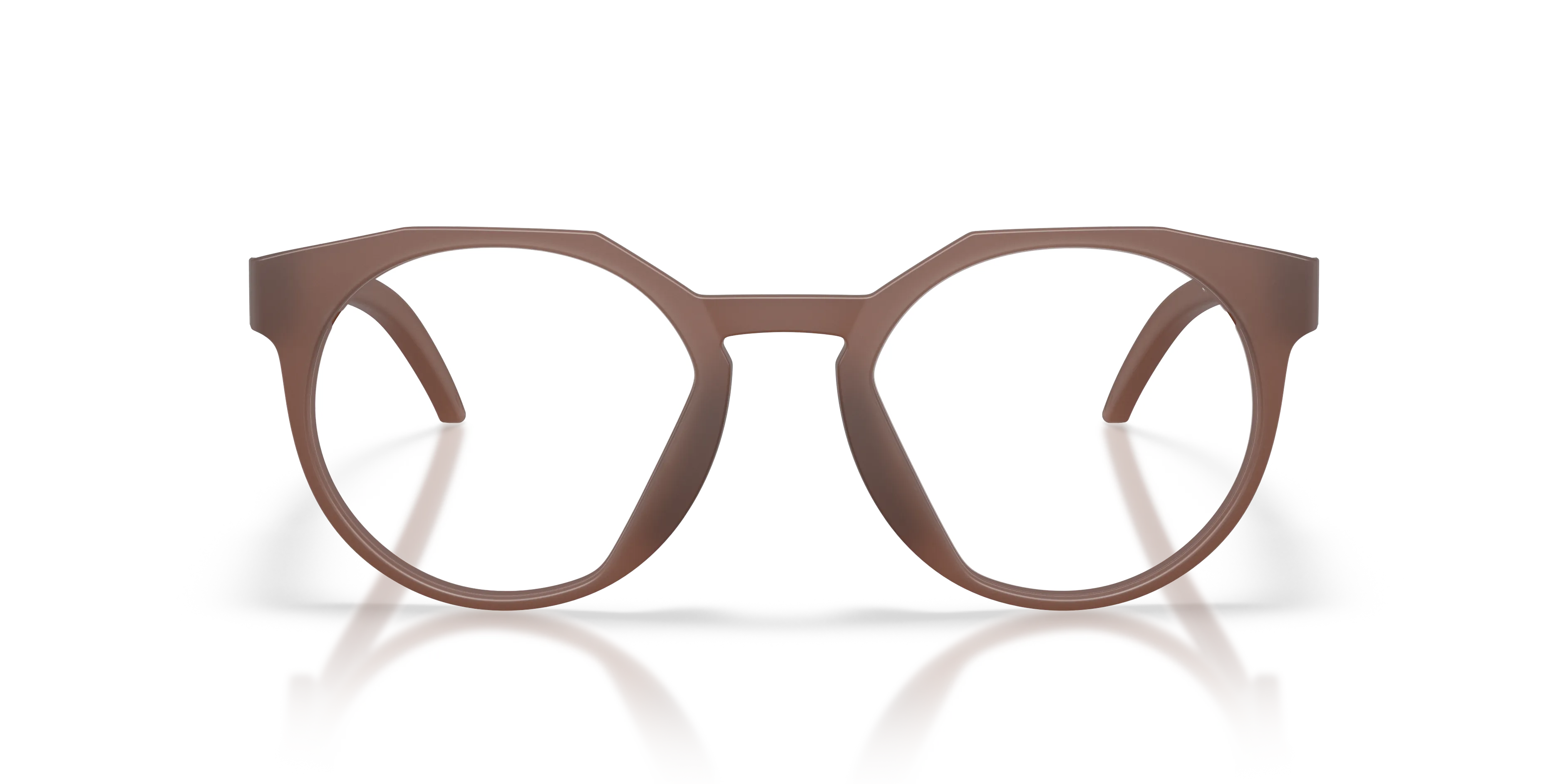 Oakley OX8139 HSTN RX 813911 Montature da vista O_Matter Rosso Trasparente Rotonda Normale - immagine 3