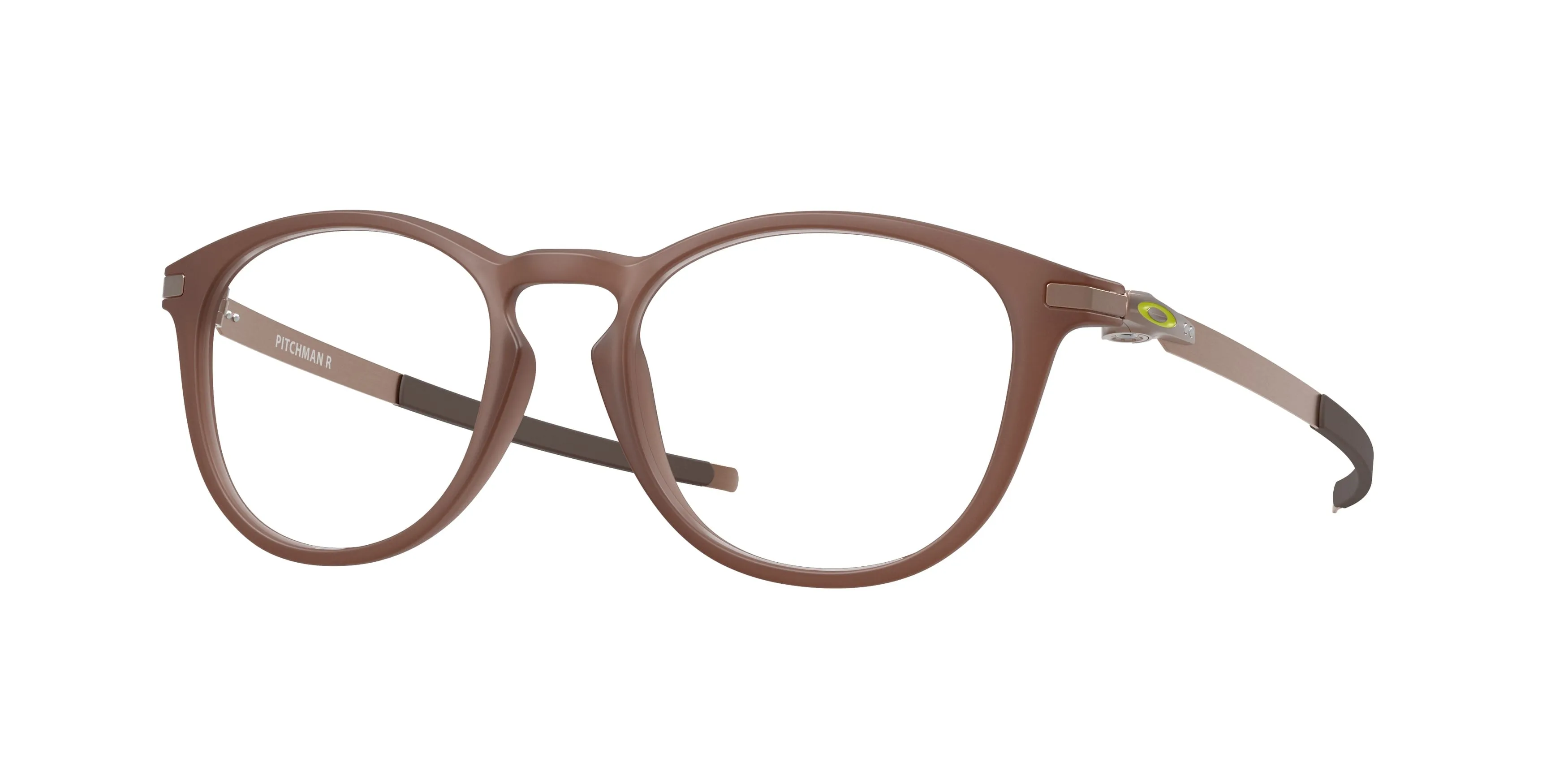 Oakley OX8105 PITCHMAN R 810527 Montature da vista O_Matter Rosso Trasparente Rotonda Normale - immagine 1