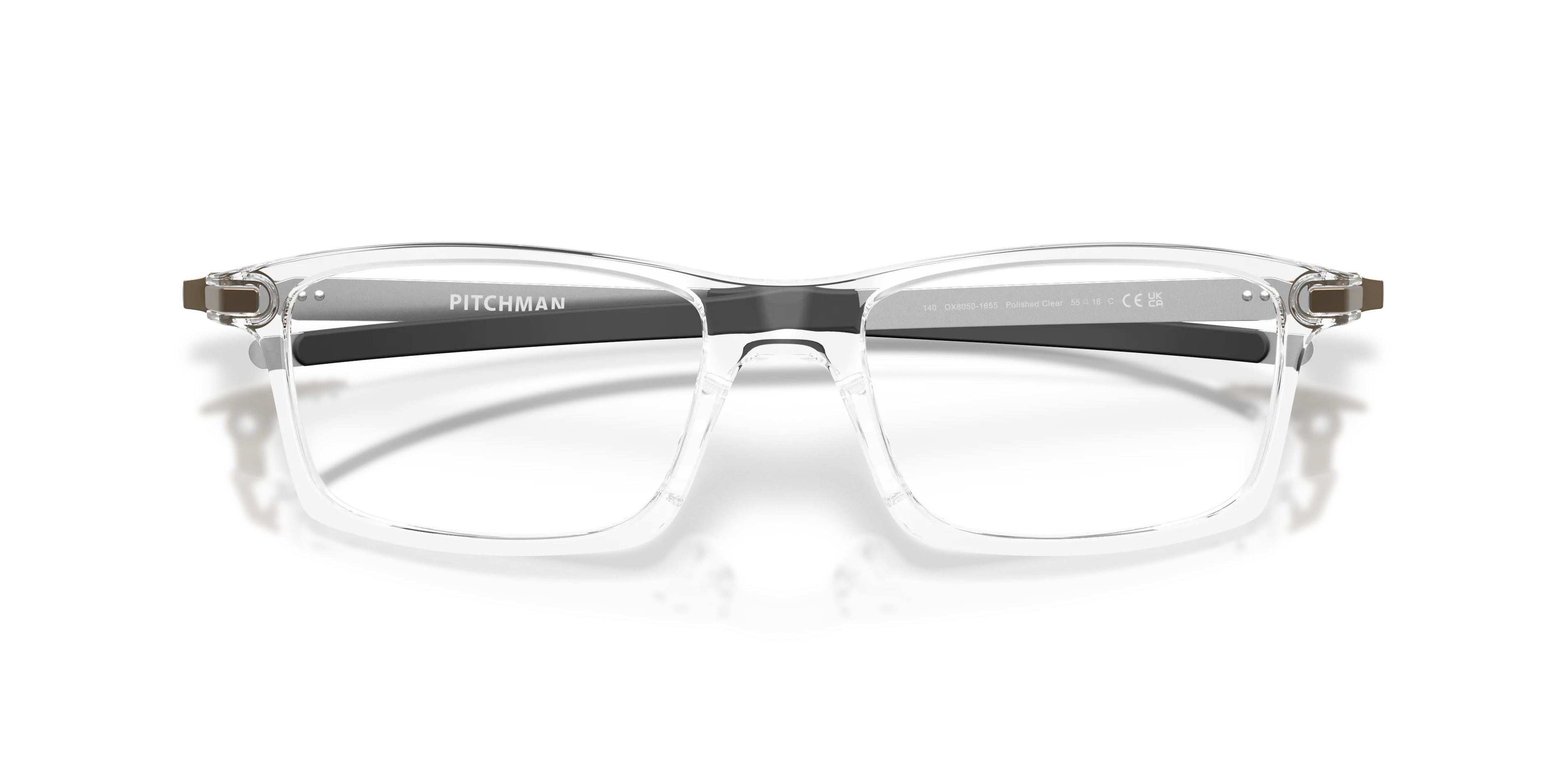 Oakley OX8050 PITCHMAN 805016 Montature da vista O_Matter Trasparente Trasparente Squadrata Normale - immagine 2