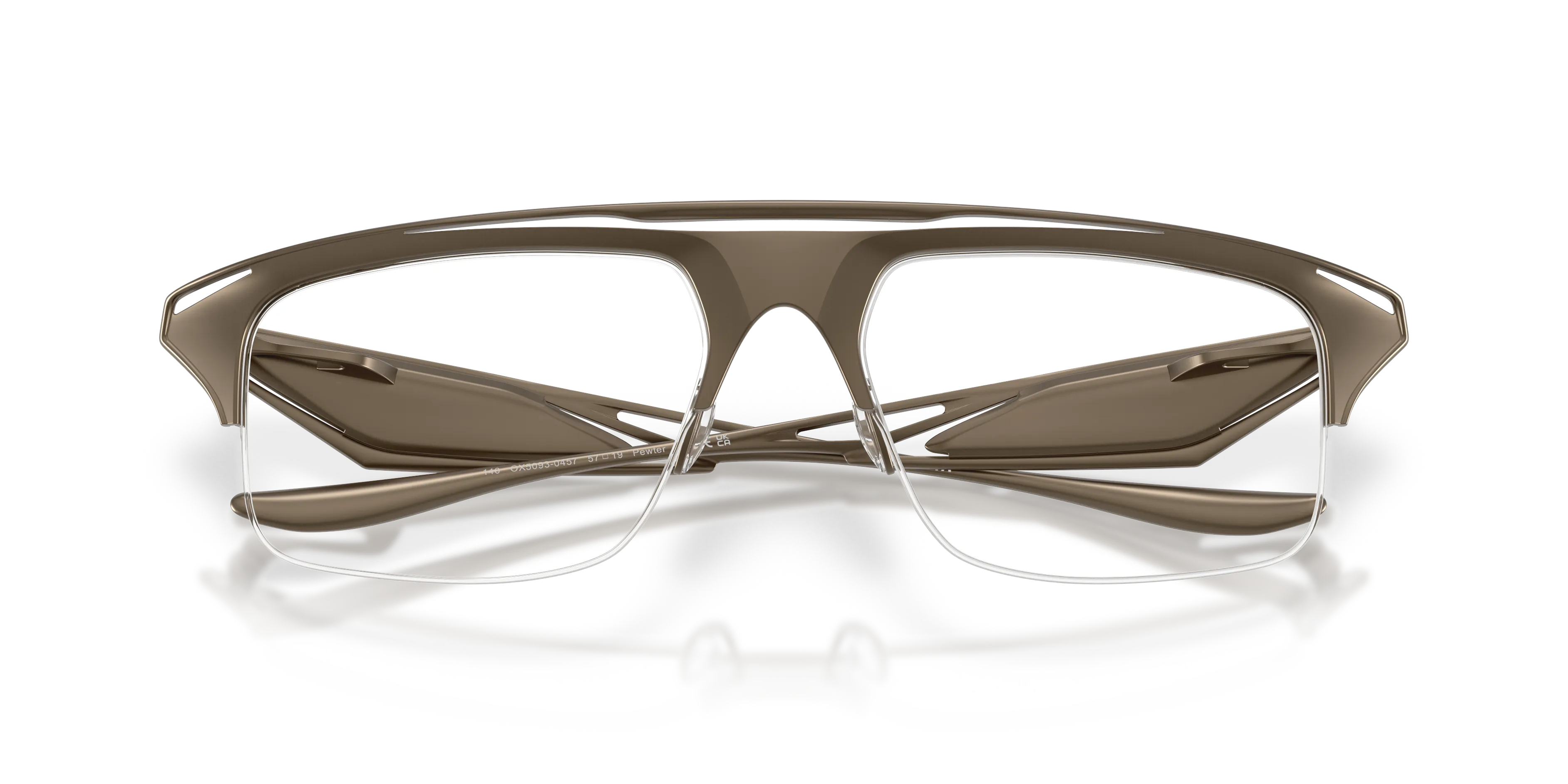 Oakley OX5093 VALDOSTA 509304 Montature da vista Titanio Grigio Trasparente Squadrata Normale - immagine 2
