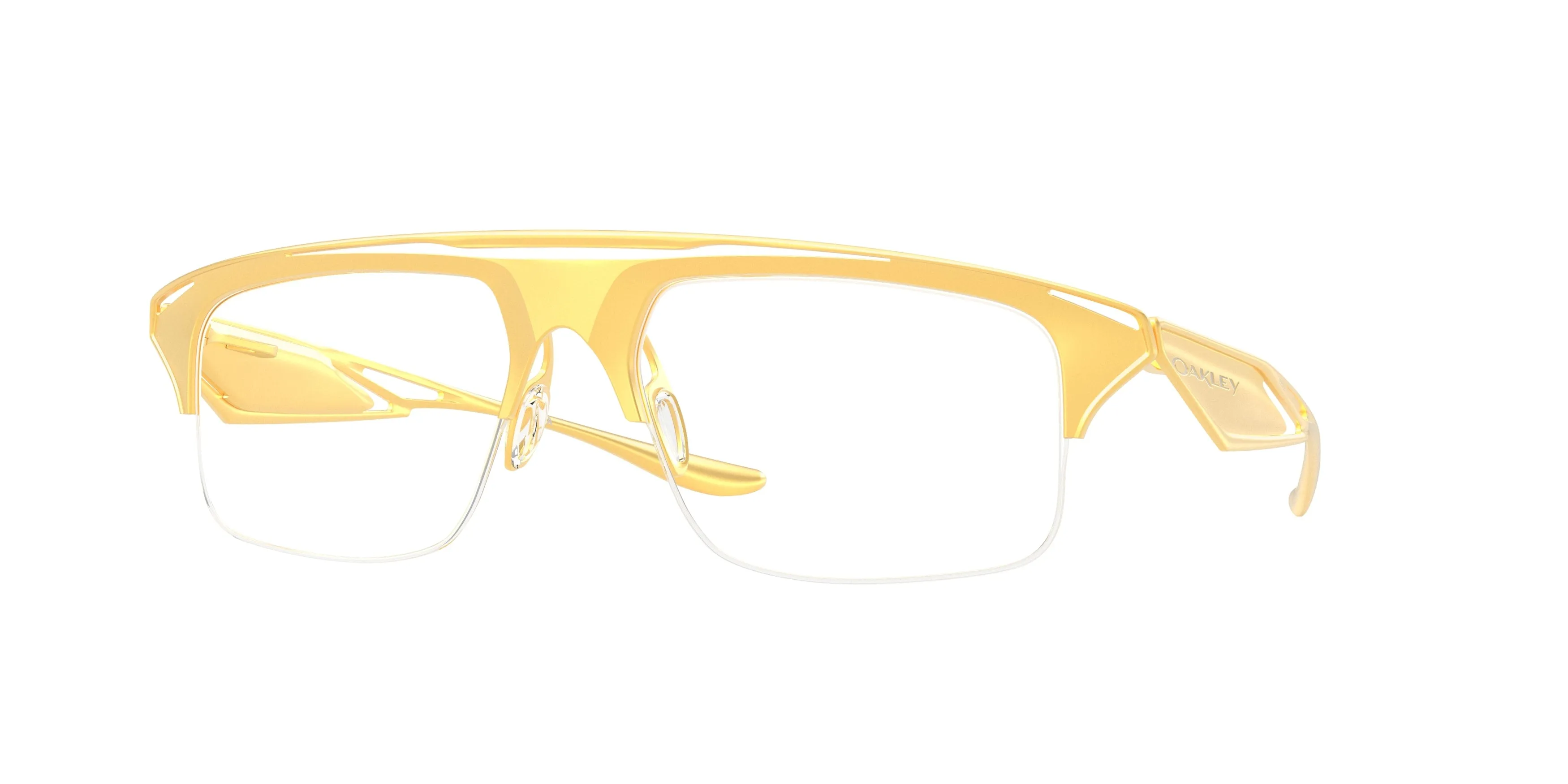 Oakley OX5093 VALDOSTA 509303 Montature da vista Titanio Oro Trasparente Squadrata Normale - immagine 1