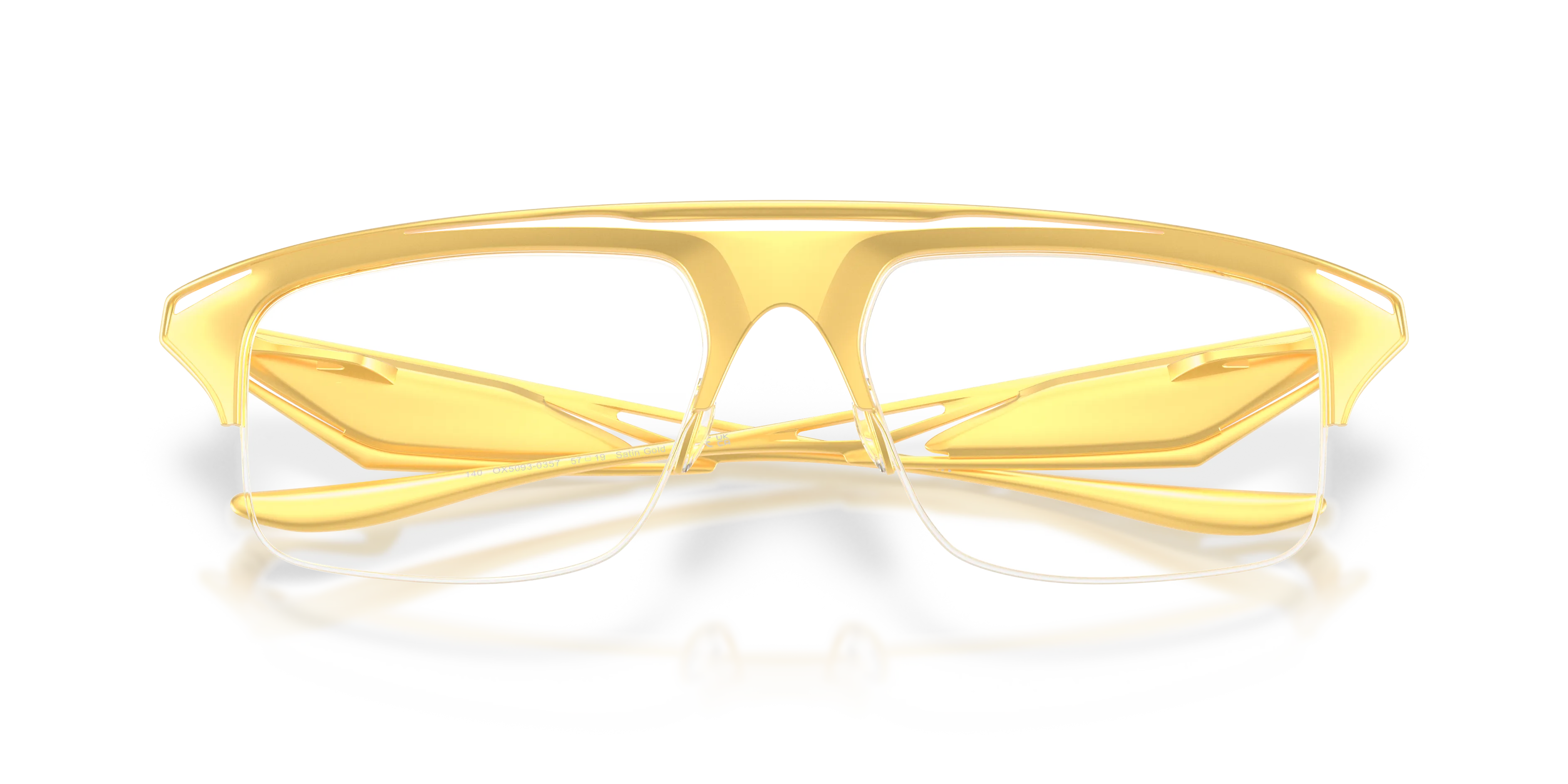 Oakley OX5093 VALDOSTA 509303 Montature da vista Titanio Oro Trasparente Squadrata Normale - immagine 2