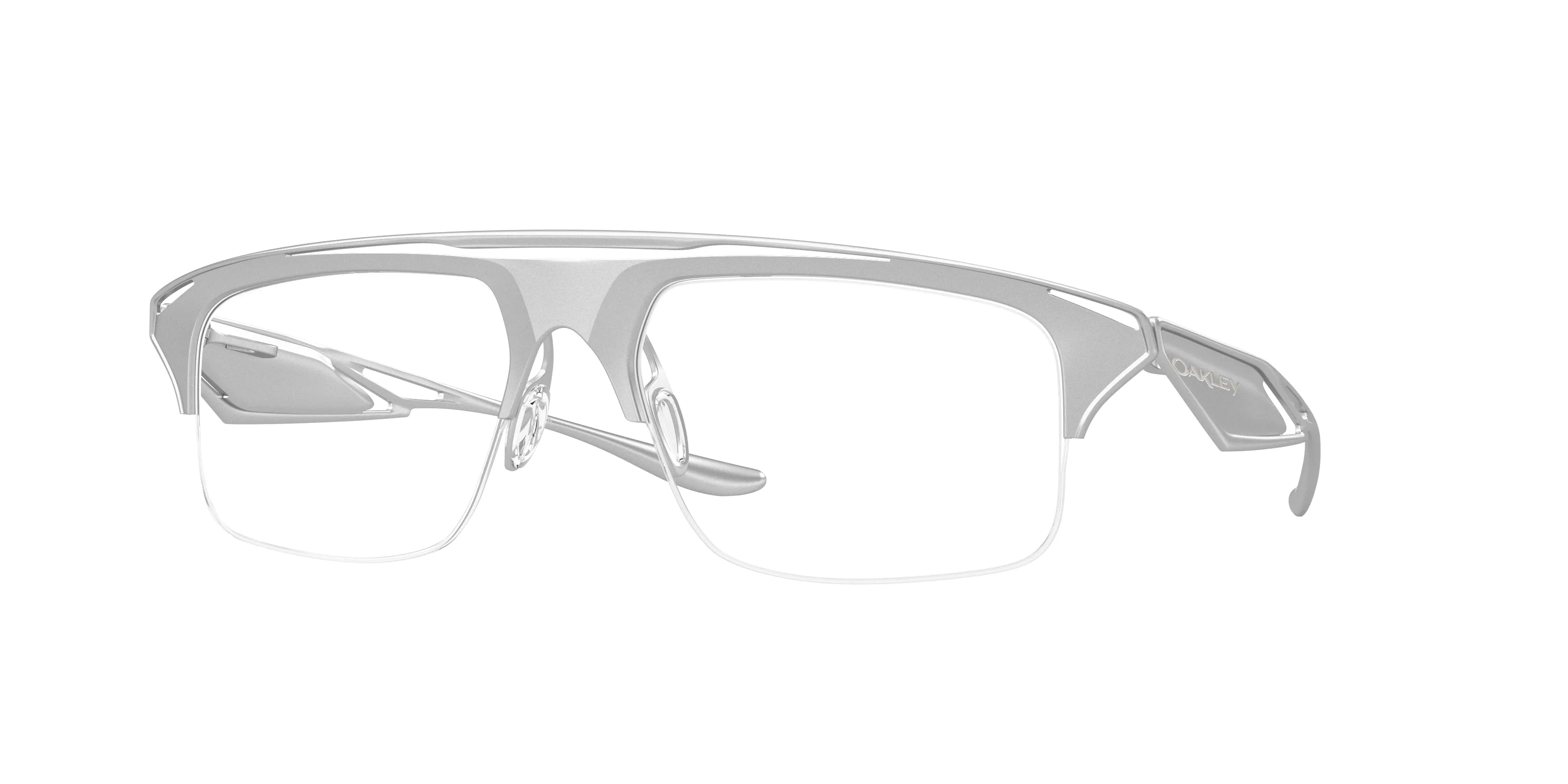 Oakley OX5093 VALDOSTA 509302 Montature da vista Titanio Argento Trasparente Squadrata Normale - immagine 1