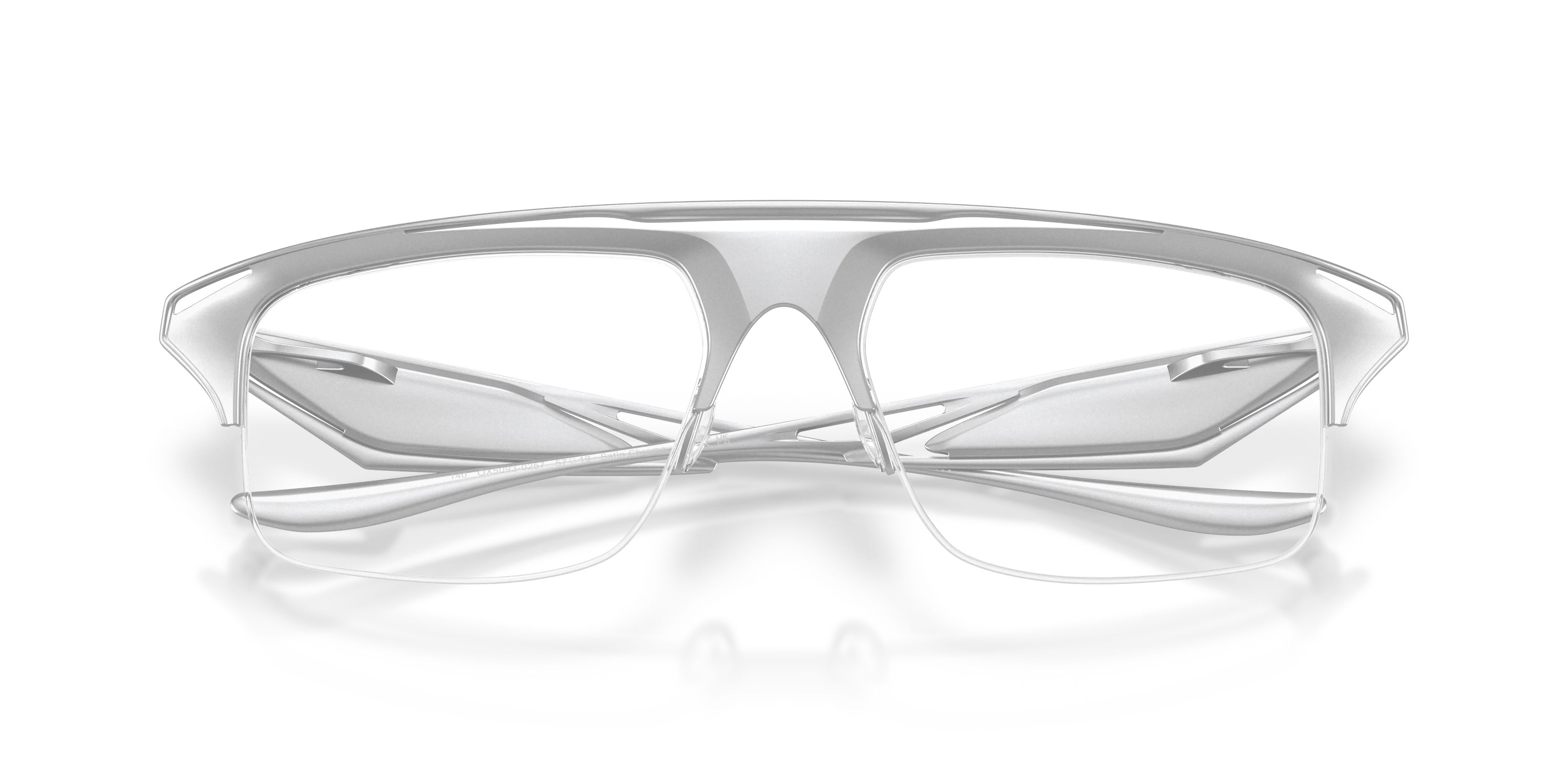 Oakley OX5093 VALDOSTA 509302 Montature da vista Titanio Argento Trasparente Squadrata Normale - immagine 2