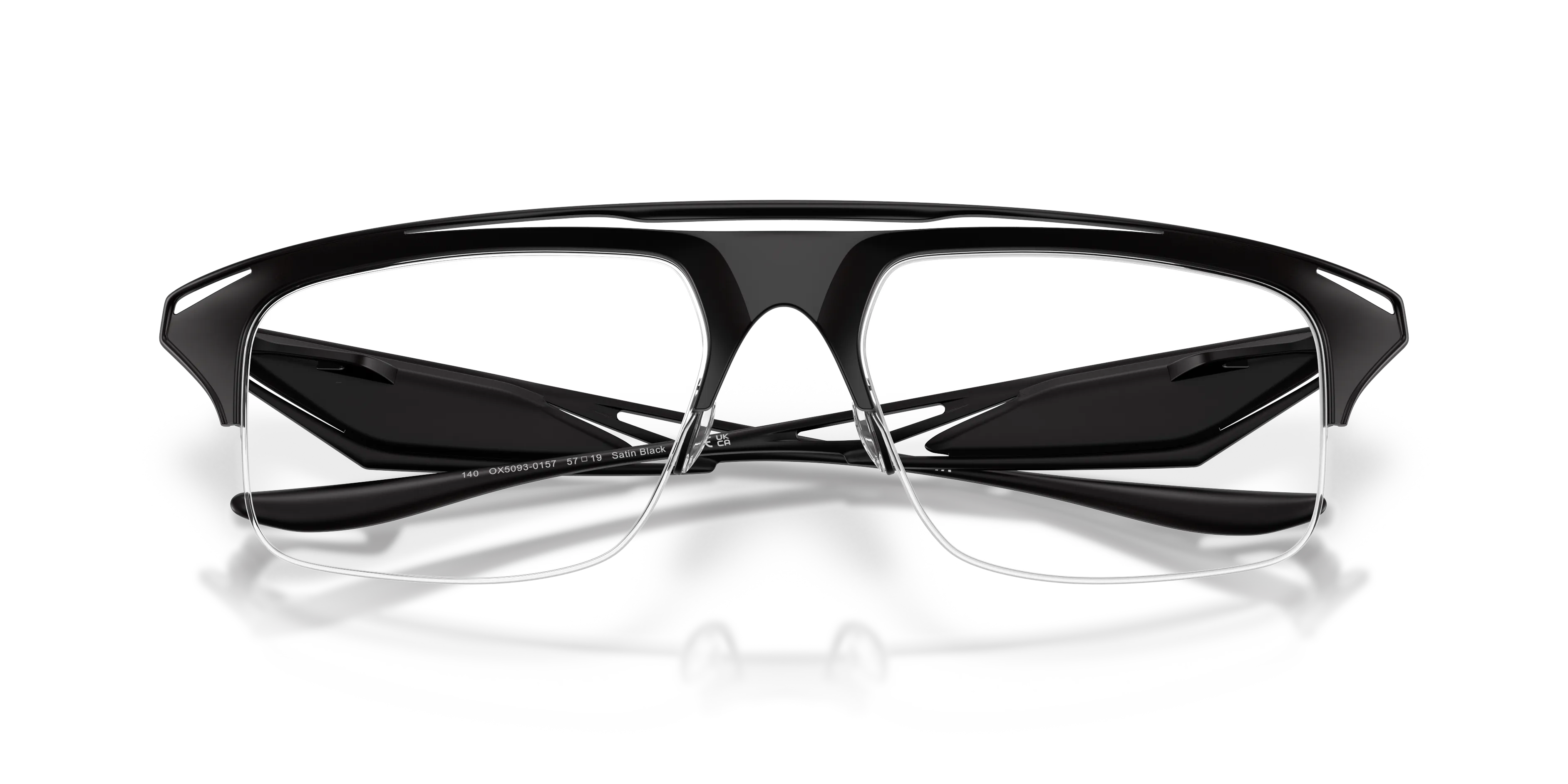Oakley OX5093 VALDOSTA 509301 Montature da vista Titanio Nero Trasparente Squadrata Normale - immagine 2