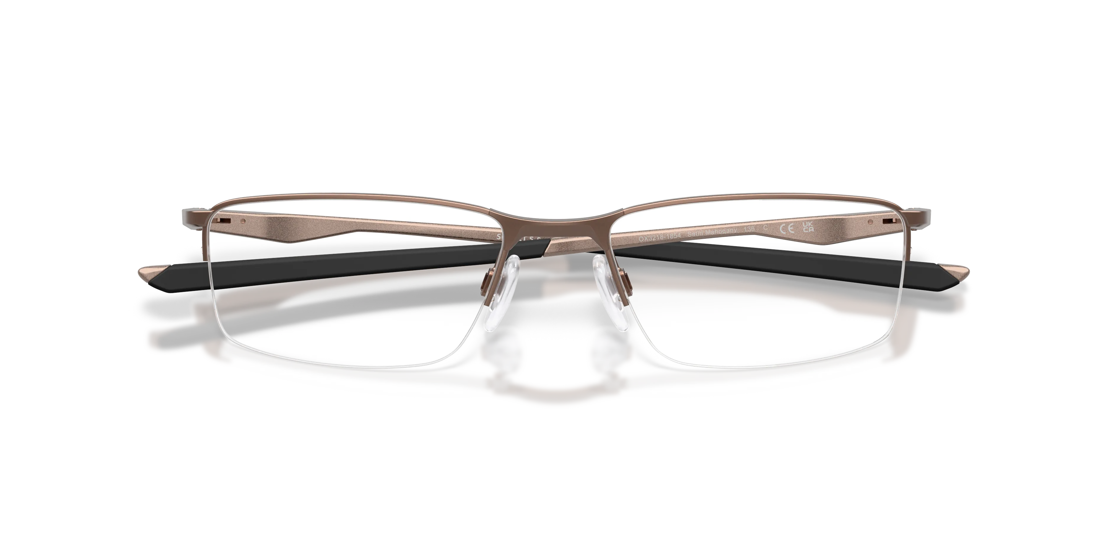 Oakley OX3218 SOCKET 5.5 321818 Montature da vista Metallo Viola Trasparente Squadrata Normale - immagine 2
