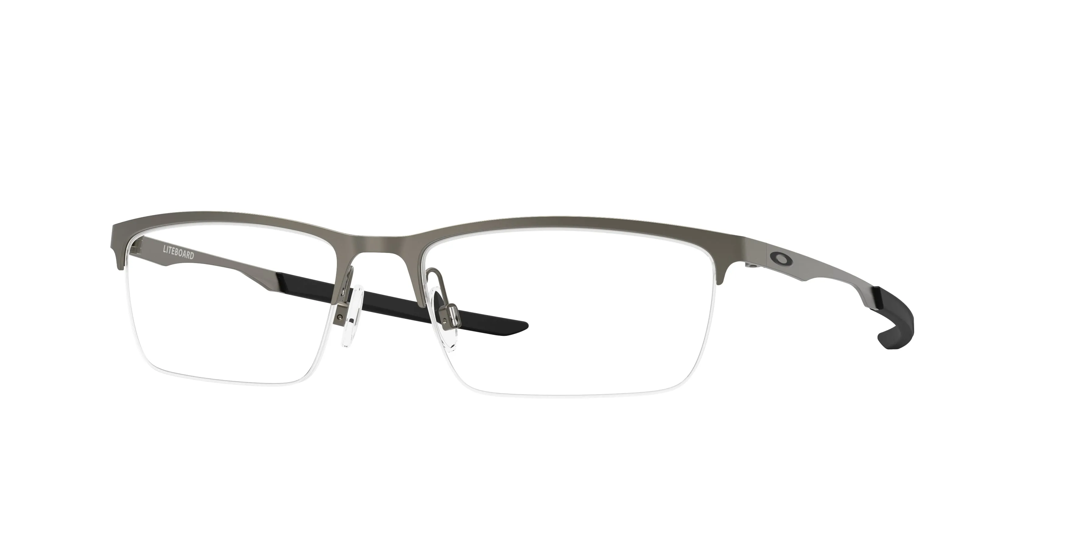 Oakley OX3141 LITEBOARD 314104 Montature da vista Metallo Grigio Trasparente Squadrata Normale - immagine 1