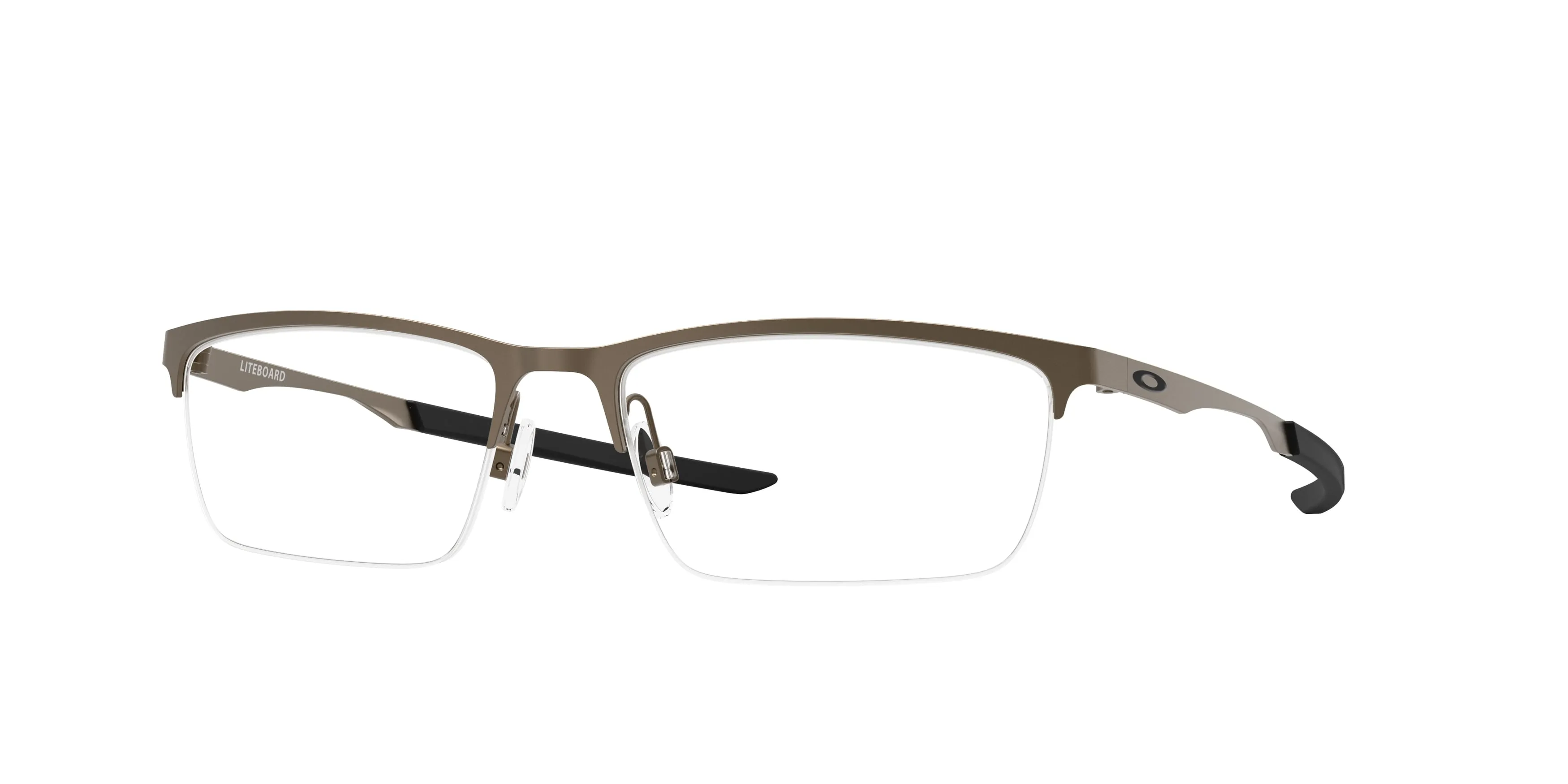 Oakley OX3141 LITEBOARD 314102 Montature da vista Metallo Grigio Trasparente Squadrata Normale - immagine 1