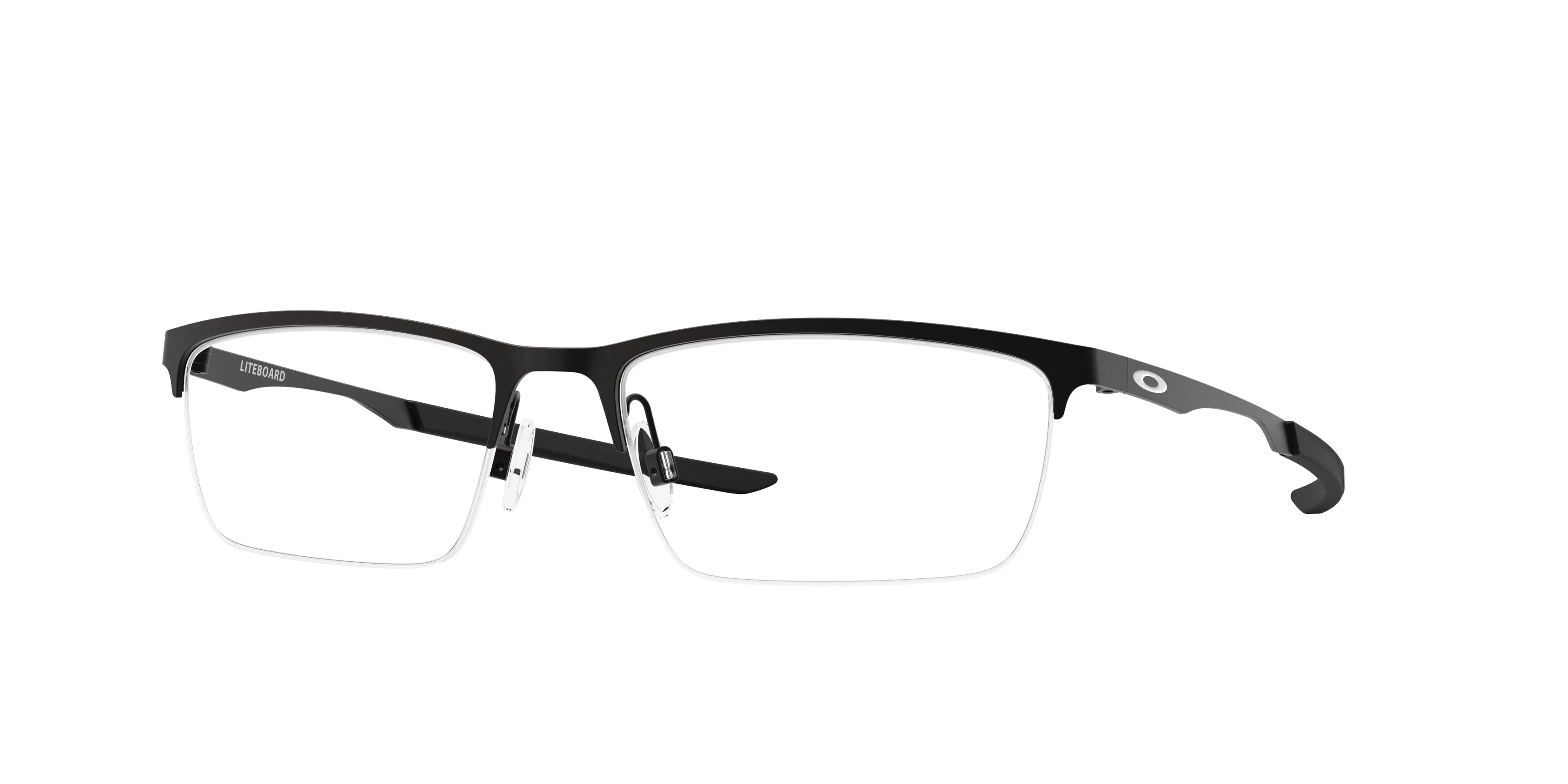 Oakley OX3141 LITEBOARD 314101 Montature da vista Metallo Nero Trasparente Squadrata Normale - immagine 1