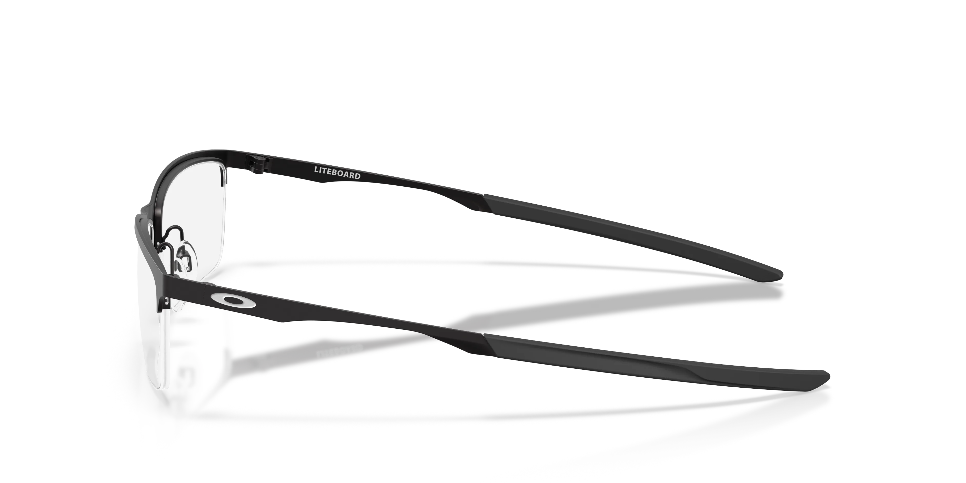 Oakley OX3141 LITEBOARD 314101 Montature da vista Metallo Nero Trasparente Squadrata Normale - immagine 4