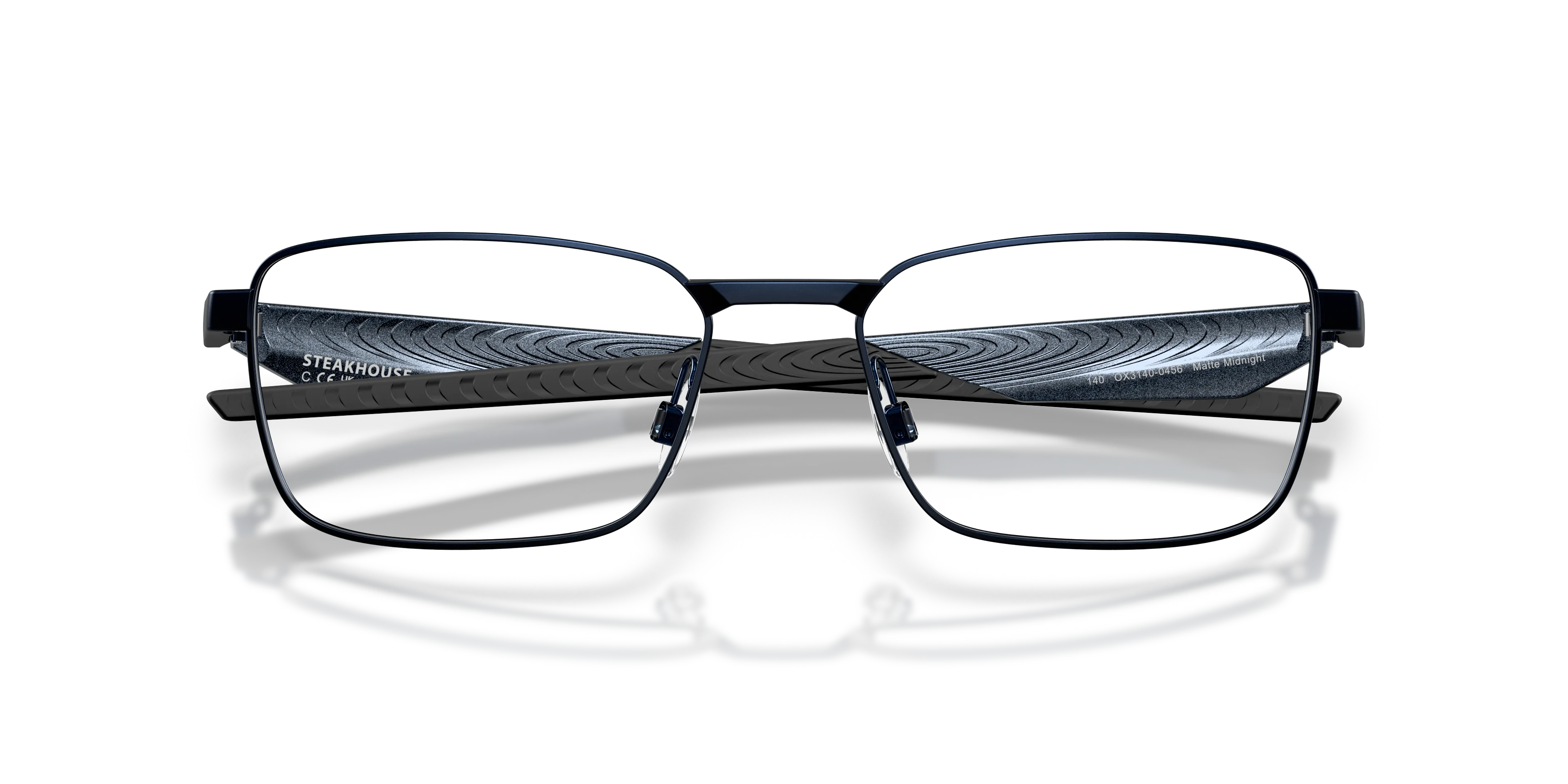 Oakley OX3140 STEAKHOUSE 314004 Montature da vista Metallo Blu Trasparente Squadrata Normale - immagine 2