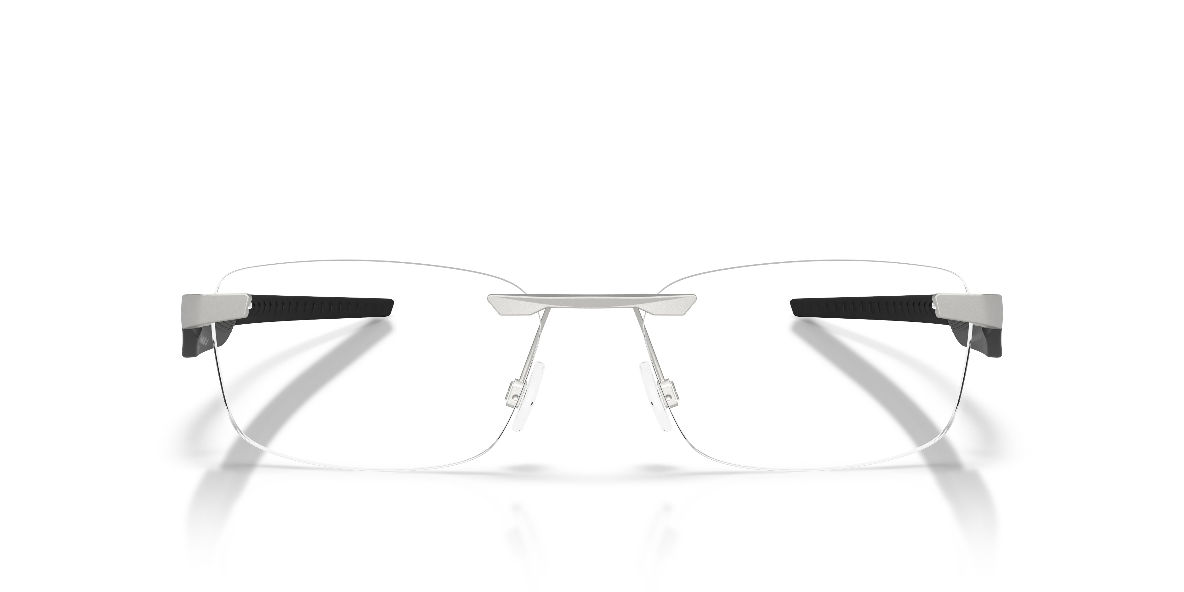 Oakley OX3126 STEAKHOUSE 1.0 312604 Montature da vista Metallo Argento Trasparente Squadrata Normale - immagine 3