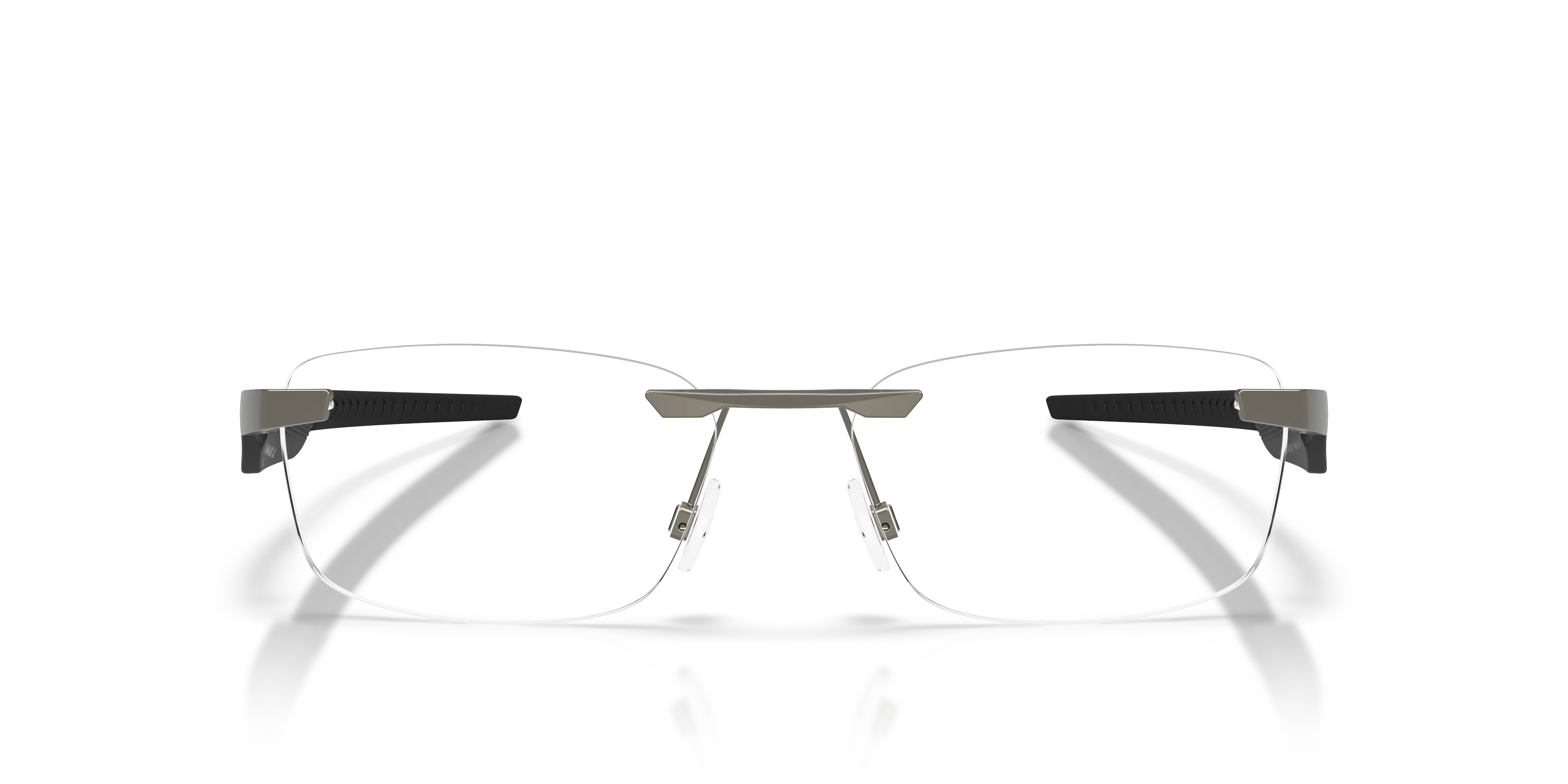 Oakley OX3126 STEAKHOUSE 1.0 312602 Montature da vista Metallo Grigio Trasparente Squadrata Normale - immagine 3