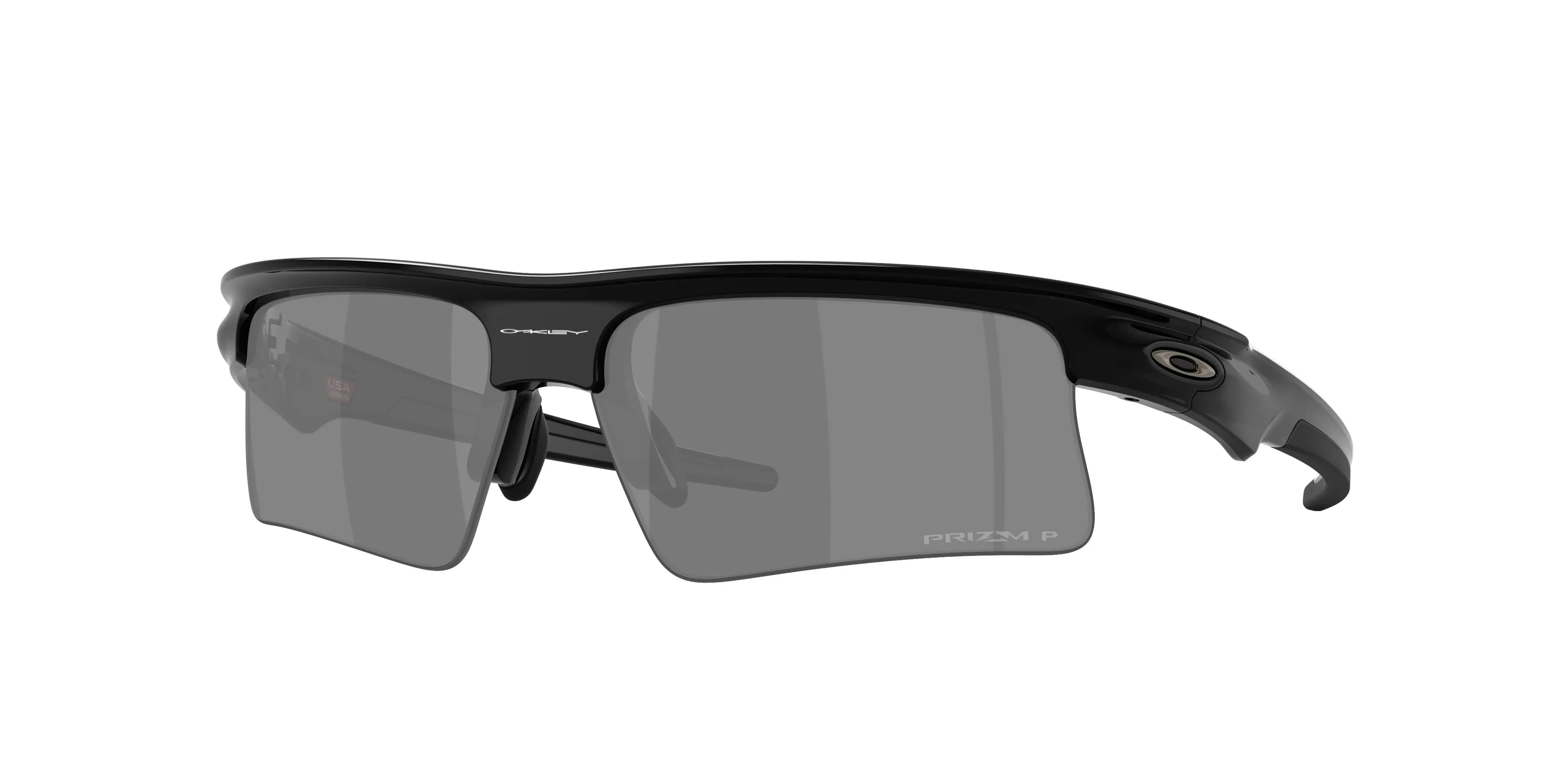 Oakley OO9534 BISPHAERA SPEED 953410 Occhiali da sole O_Matter Nero Grigio Squadrata Polarizzata - immagine 1
