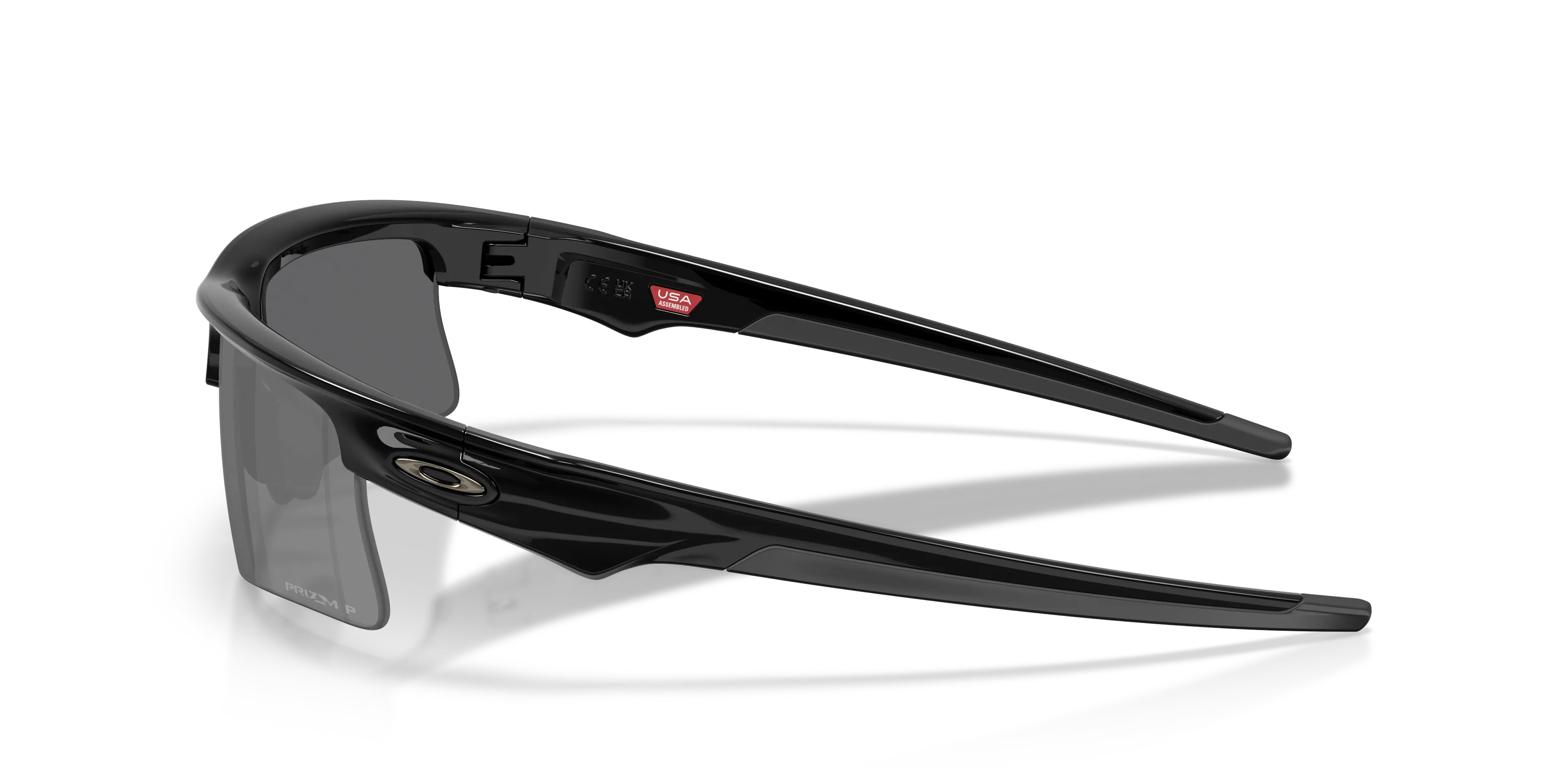 Oakley OO9534 BISPHAERA SPEED 953410 Occhiali da sole O_Matter Nero Grigio Squadrata Polarizzata - immagine 4
