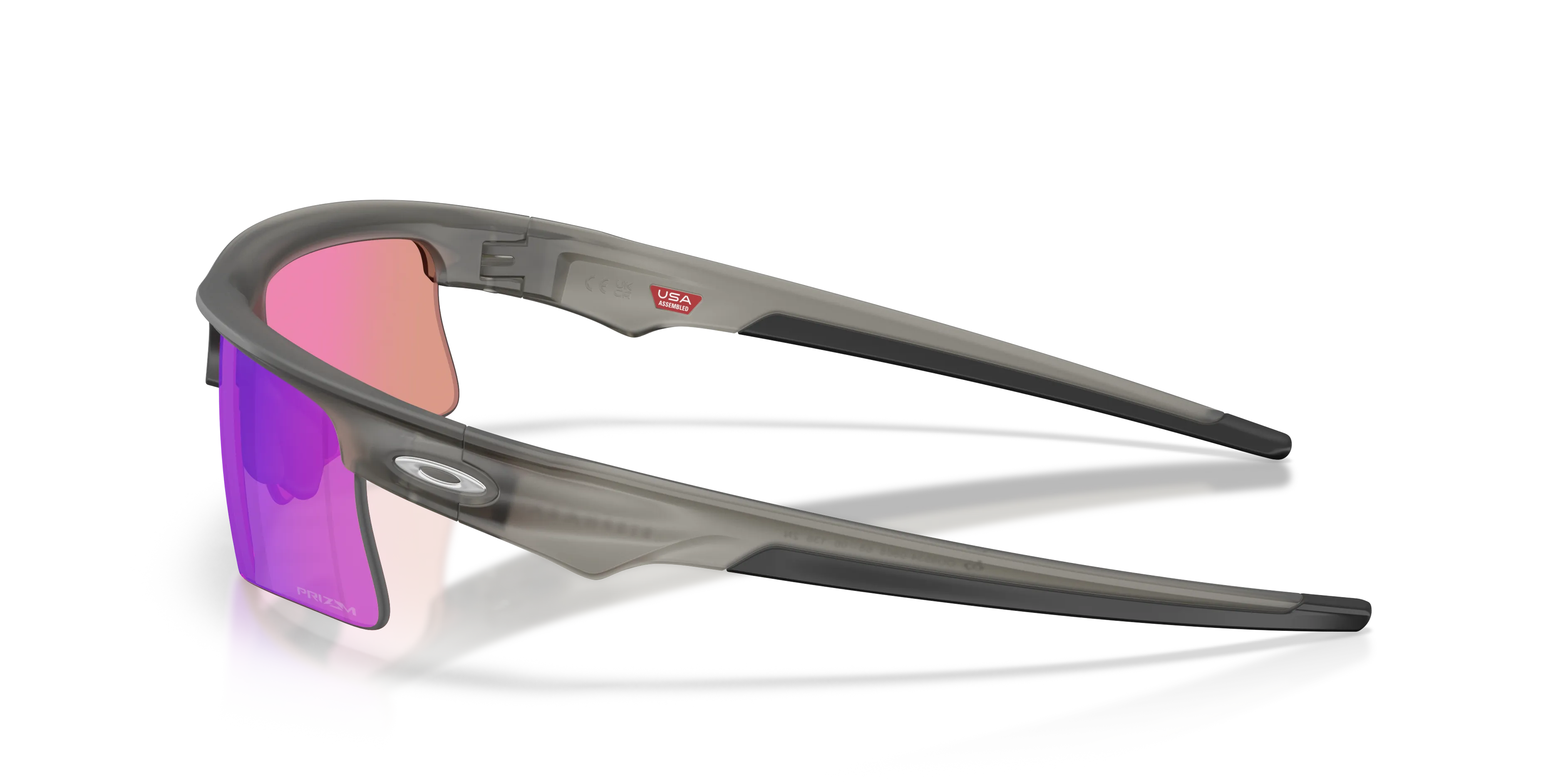 Oakley OO9534 BISPHAERA SPEED 953408 Occhiali da sole O_Matter Grigio Viola Squadrata Normale - immagine 4