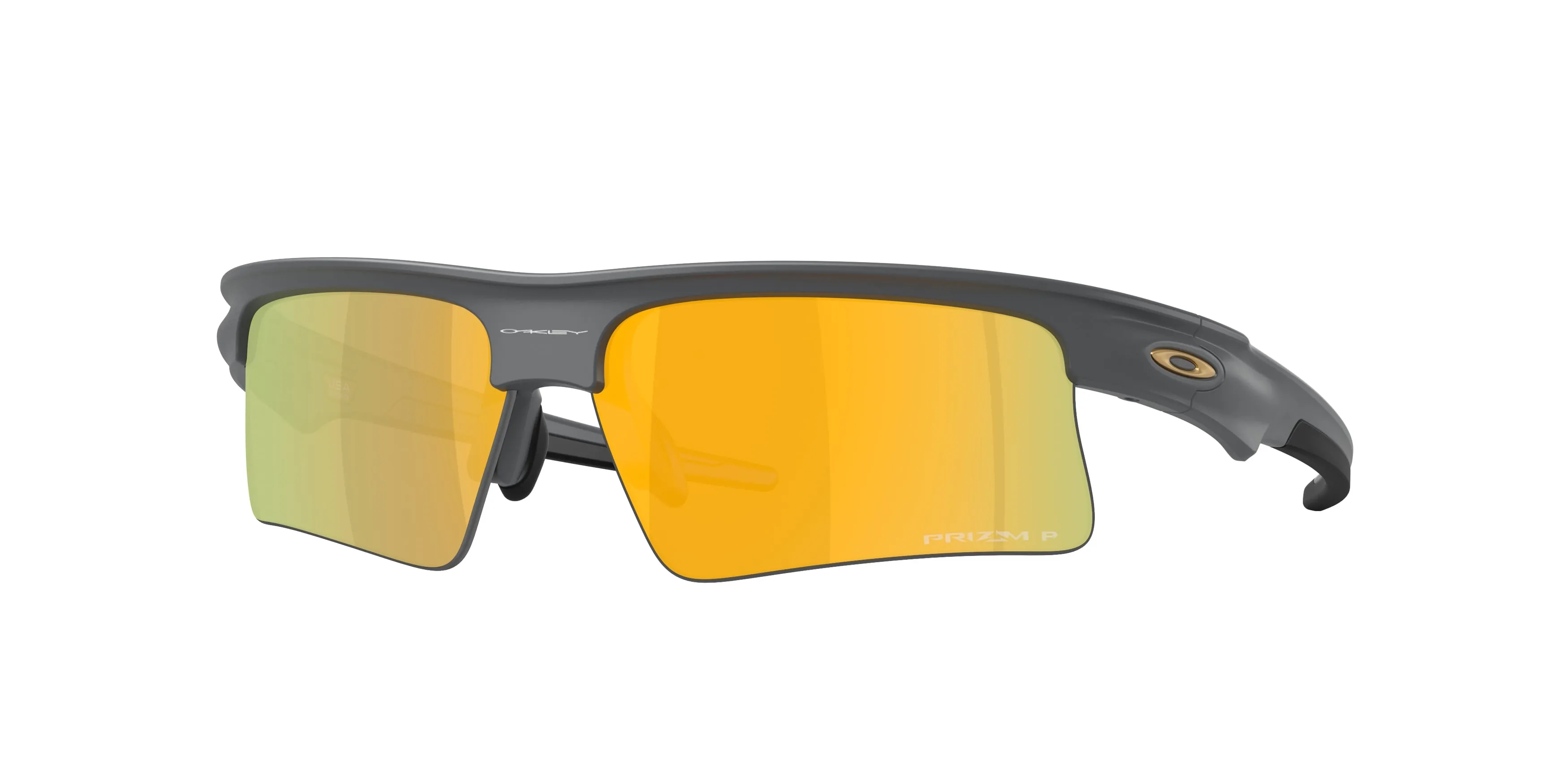 Oakley OO9534 BISPHAERA SPEED 953403 Occhiali da sole O_Matter Grigio Oro Squadrata Polarizzata - immagine 1