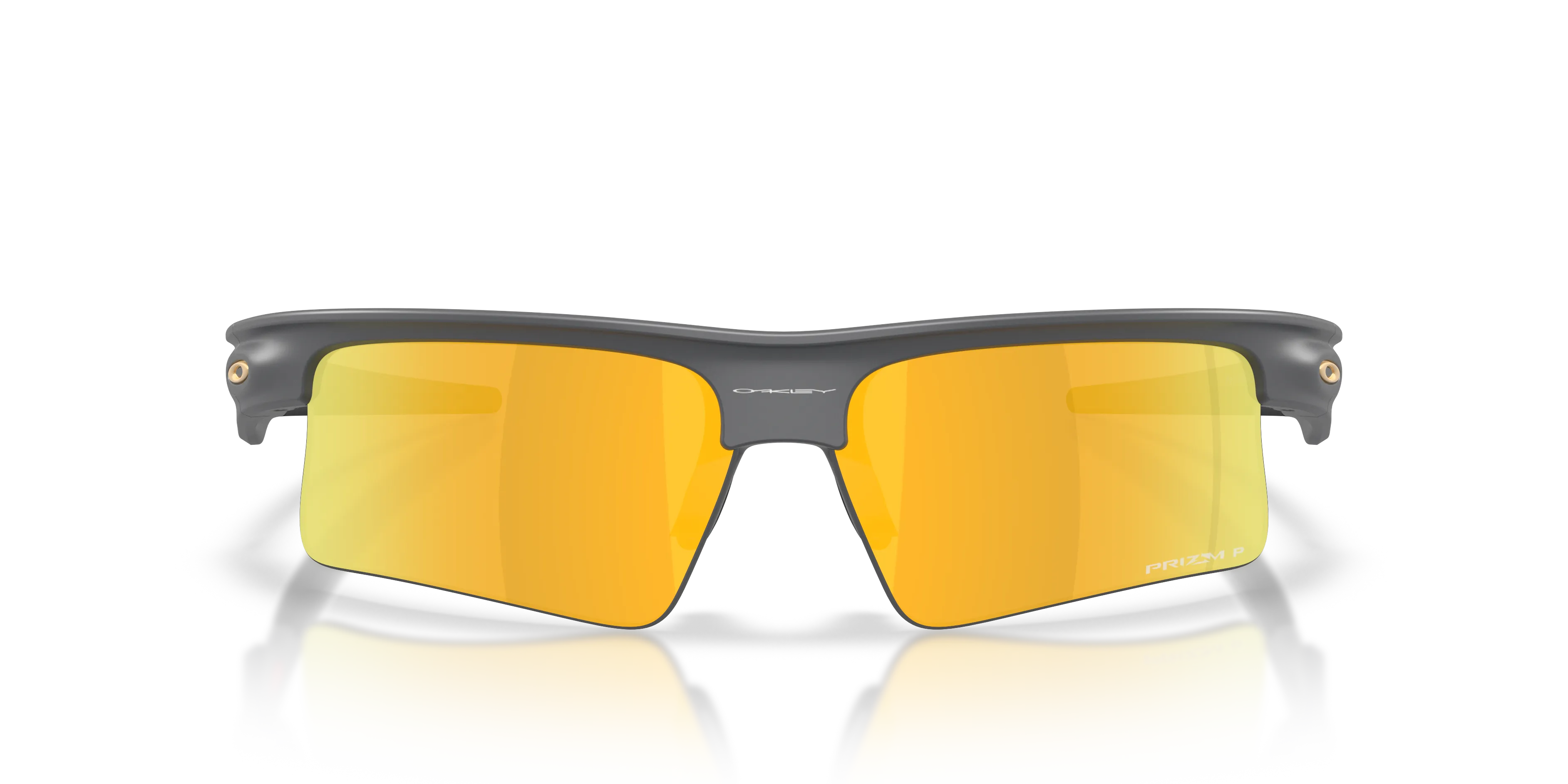 Oakley OO9534 BISPHAERA SPEED 953403 Occhiali da sole O_Matter Grigio Oro Squadrata Polarizzata - immagine 3