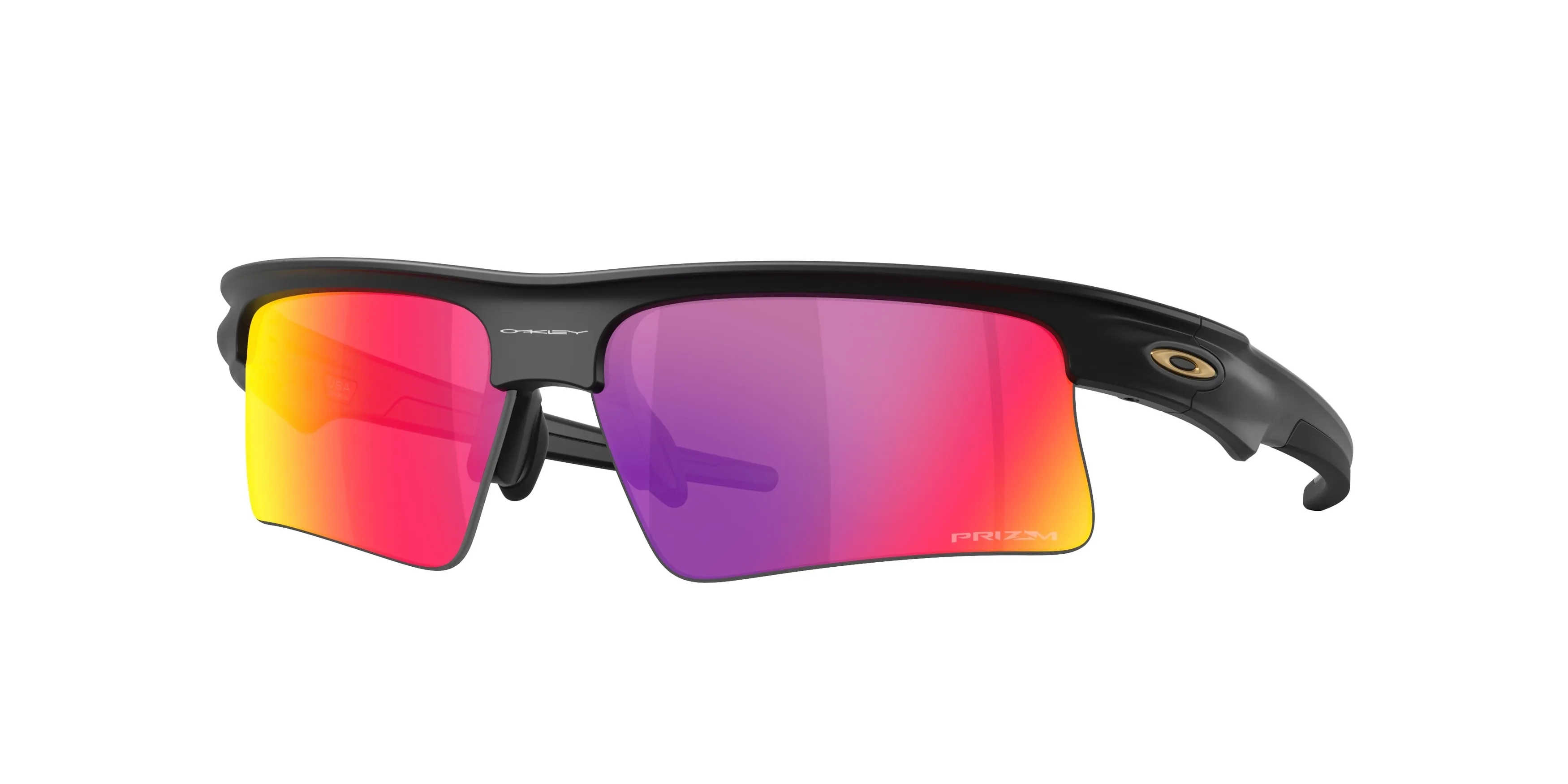 Oakley OO9534 BISPHAERA SPEED 953402 Occhiali da sole O_Matter Nero Viola Squadrata Normale - immagine 1