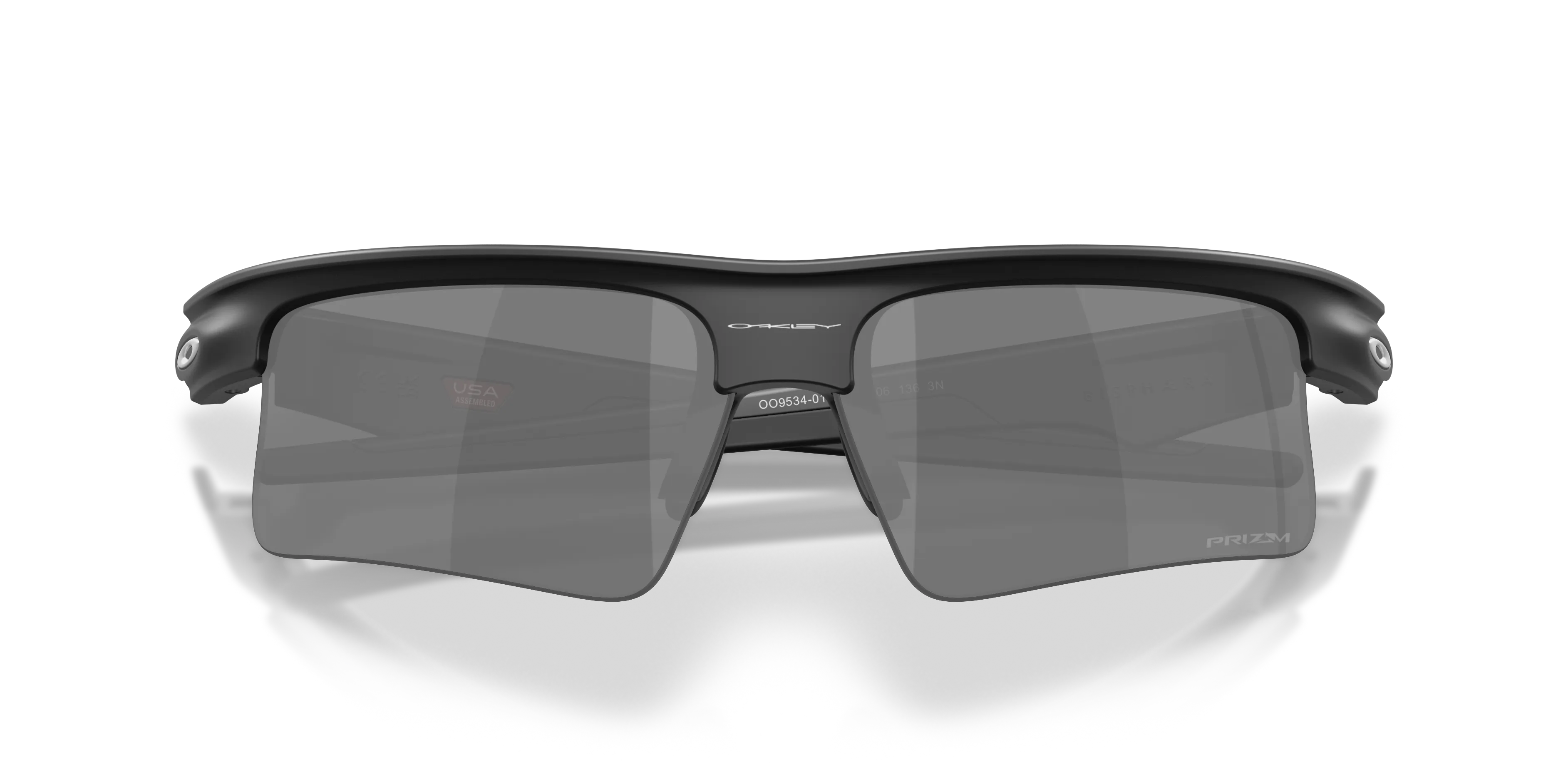 Oakley OO9534 BISPHAERA SPEED 953401 Occhiali da sole O_Matter Nero Grigio Squadrata Normale - immagine 2